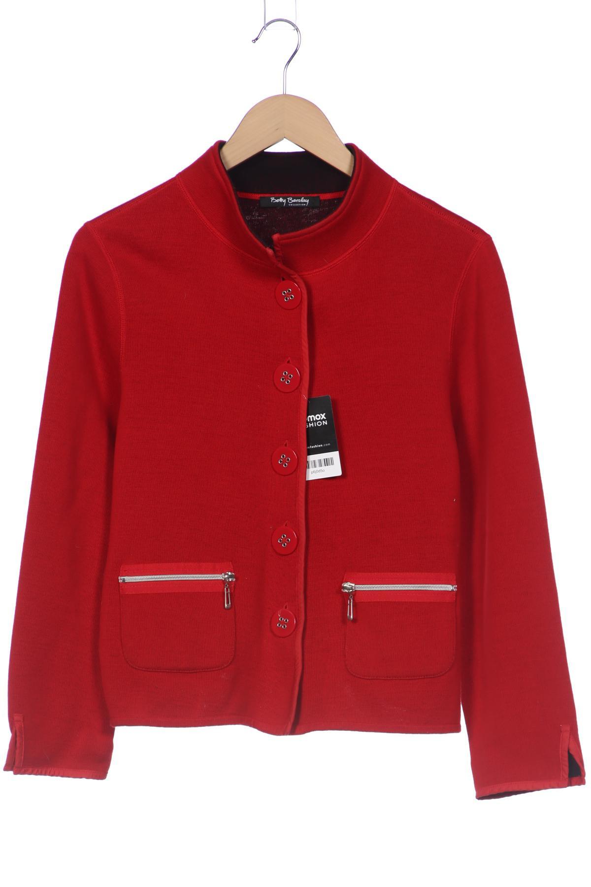 

Betty Barclay Damen Strickjacke, rot, Gr. 42