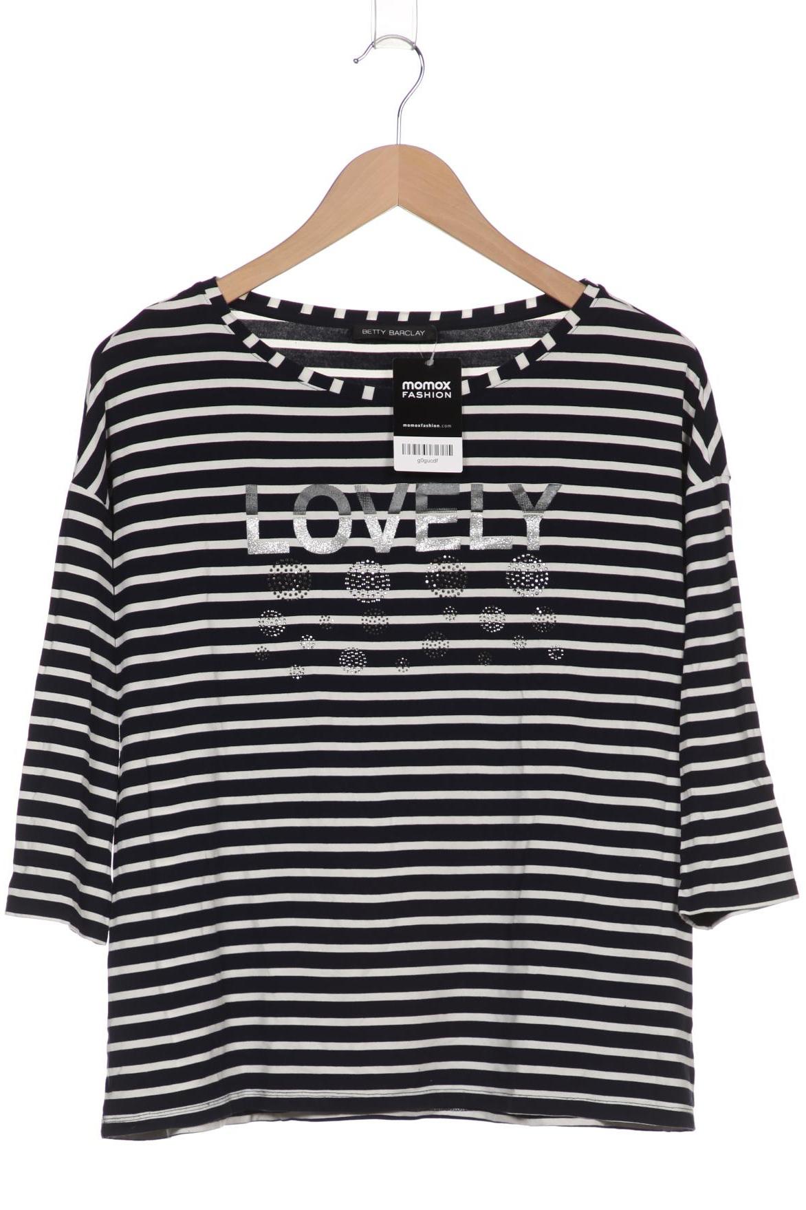 

Betty Barclay Damen Langarmshirt, marineblau, Gr. 42
