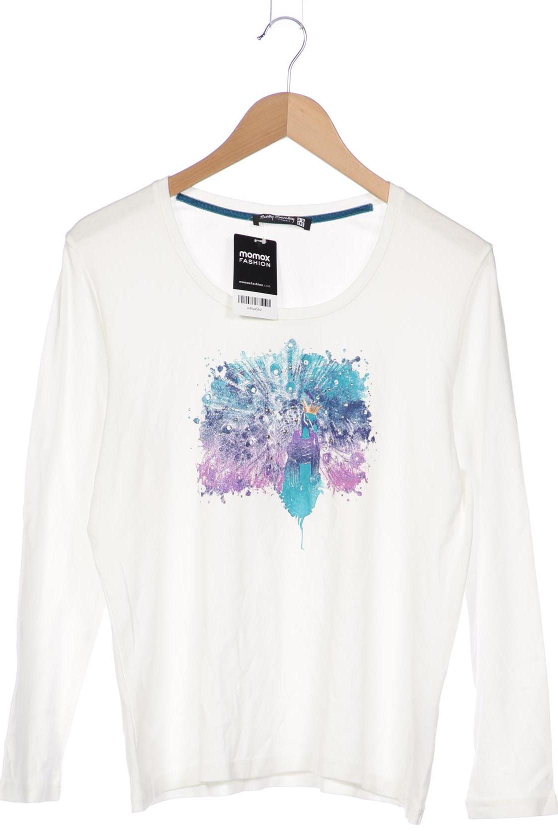 

Betty Barclay Damen Langarmshirt, weiß, Gr. 44