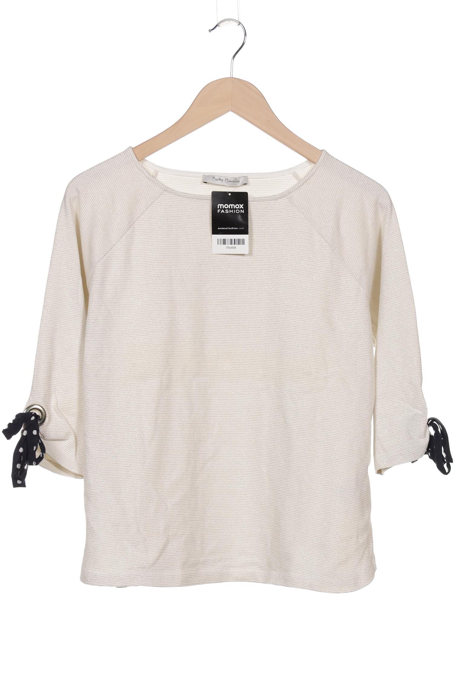 

Betty Barclay Damen Langarmshirt, weiß, Gr. 42