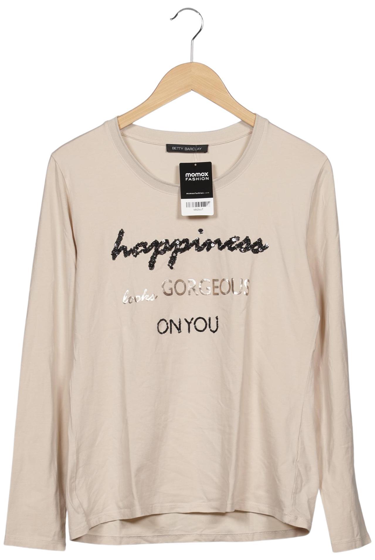 

Betty Barclay Damen Langarmshirt, beige, Gr. 40