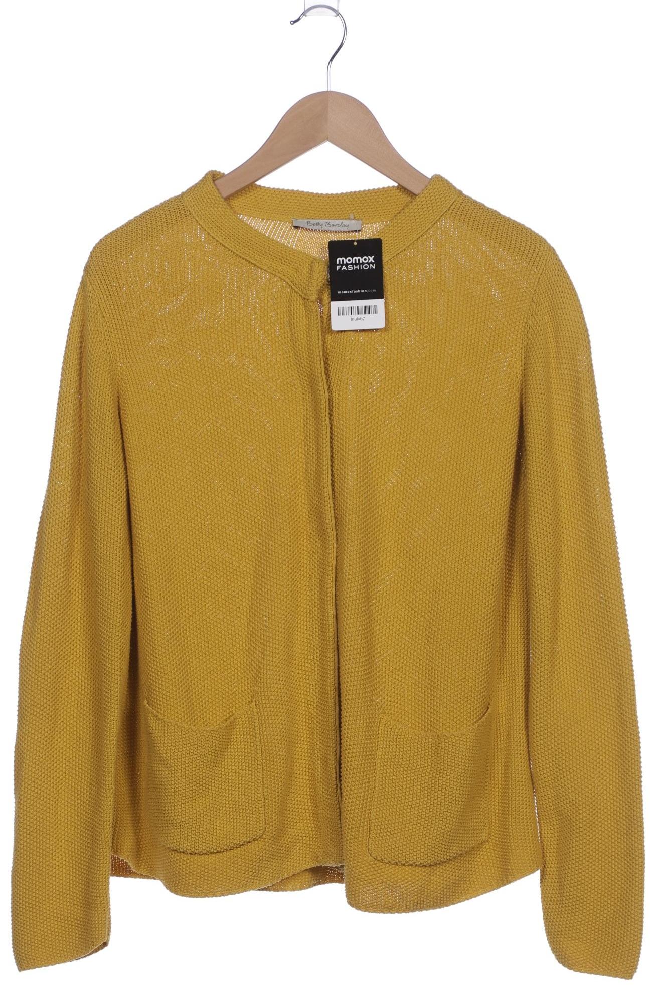 

Betty Barclay Damen Strickjacke, gelb, Gr. 42