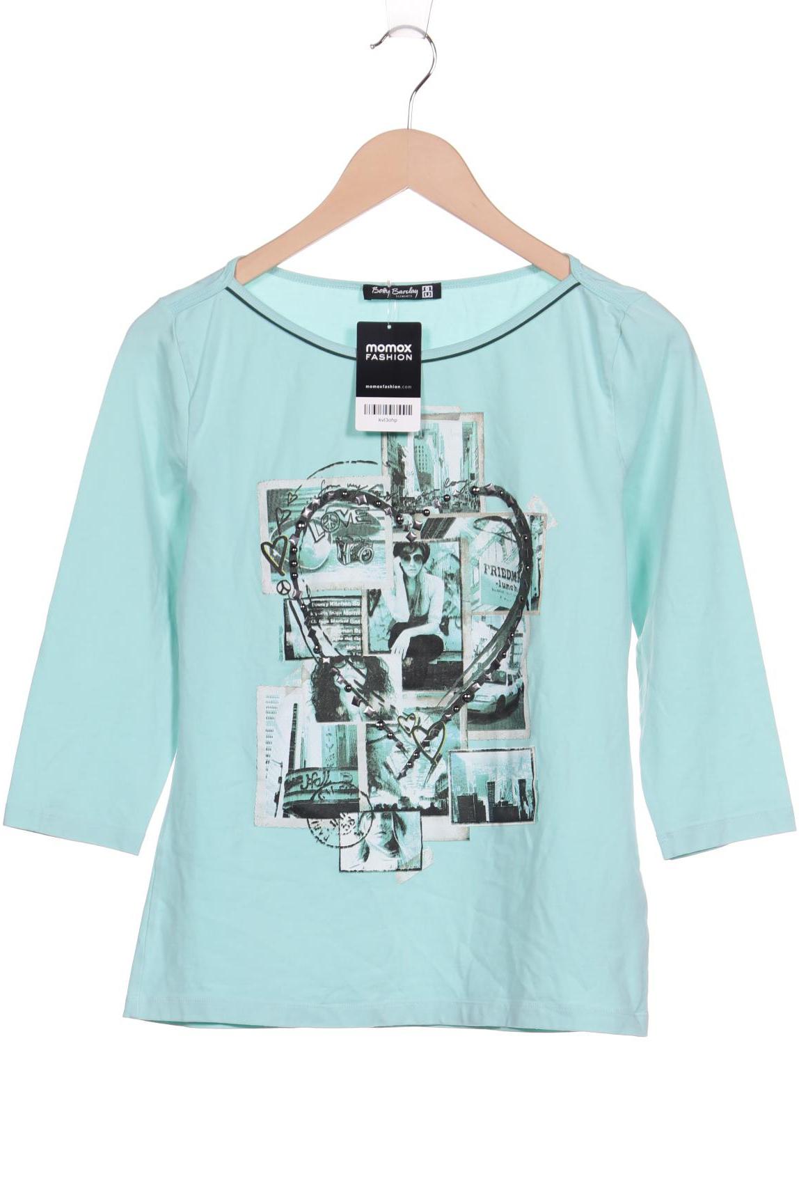 

Betty Barclay Damen Langarmshirt, türkis, Gr. 40