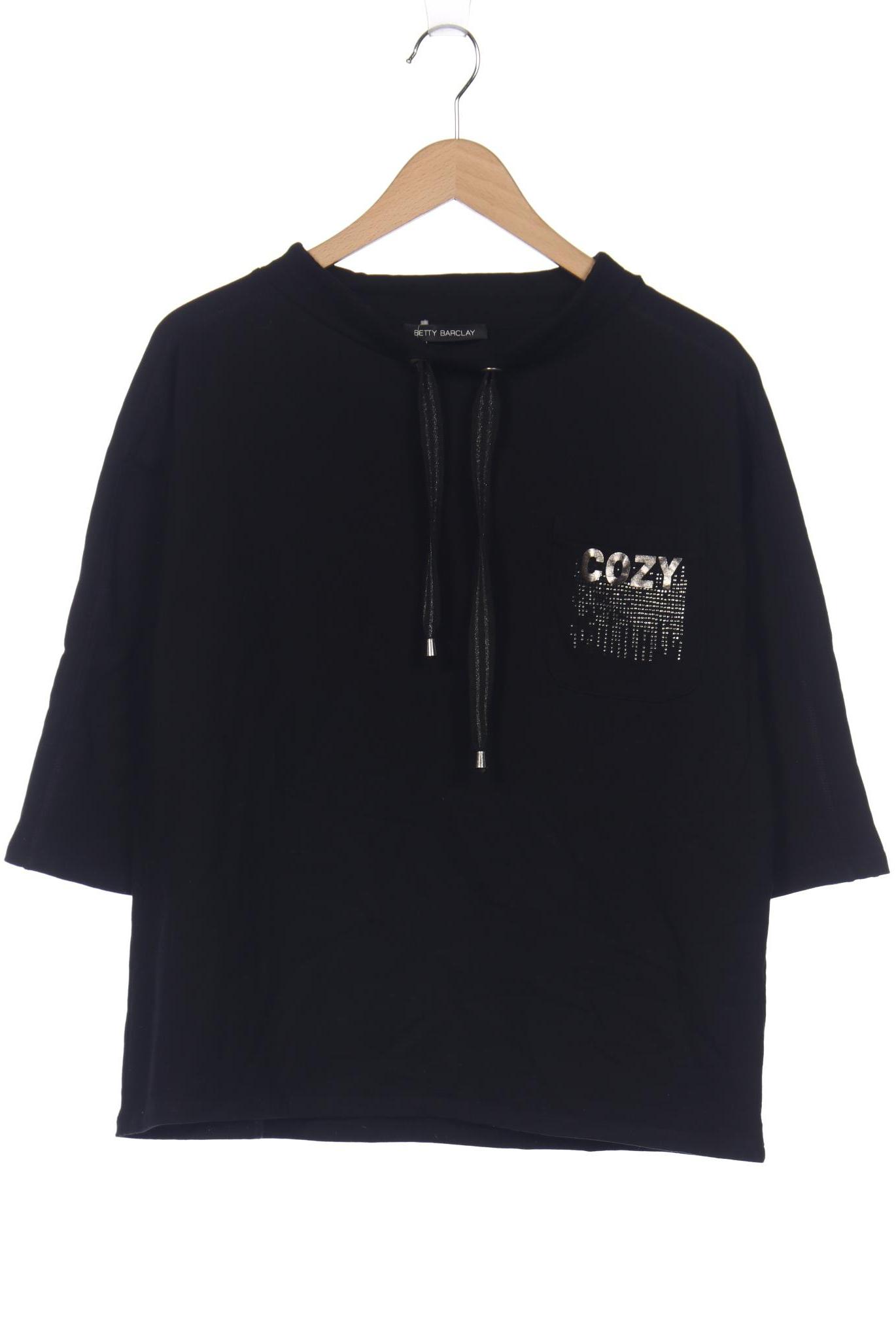 

Betty Barclay Damen Sweatshirt, schwarz