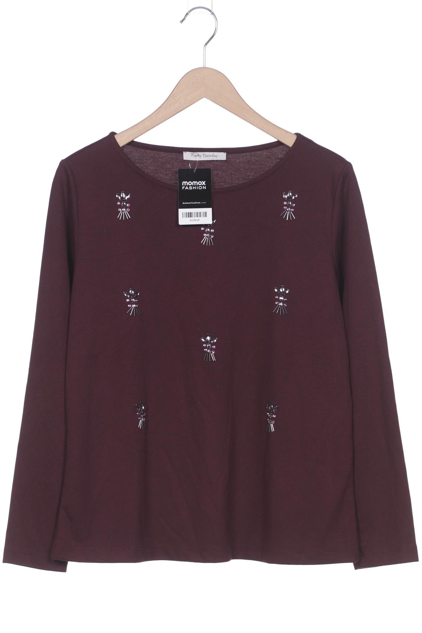 

Betty Barclay Damen Langarmshirt, bordeaux, Gr. 42