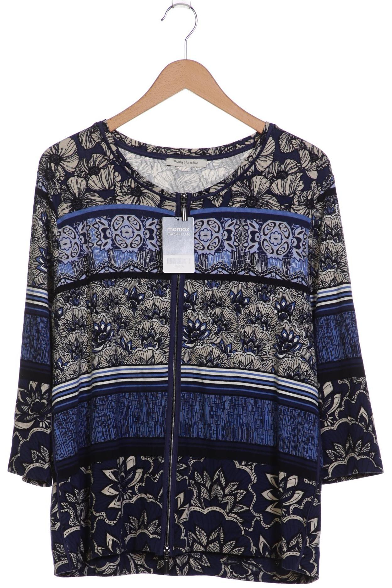 

Betty Barclay Damen Strickjacke, blau, Gr. 46