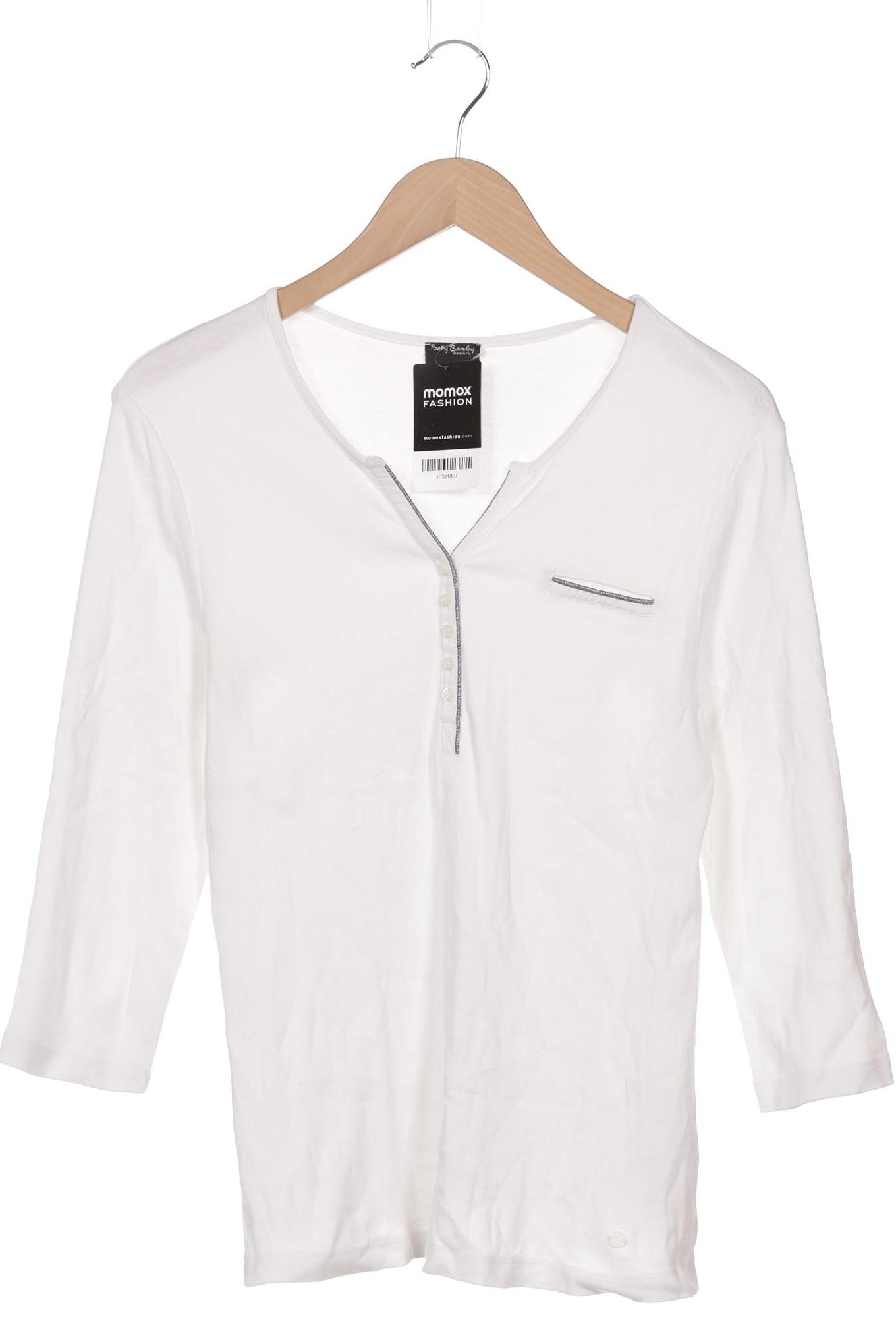 

Betty Barclay Damen Langarmshirt, weiß, Gr. 42