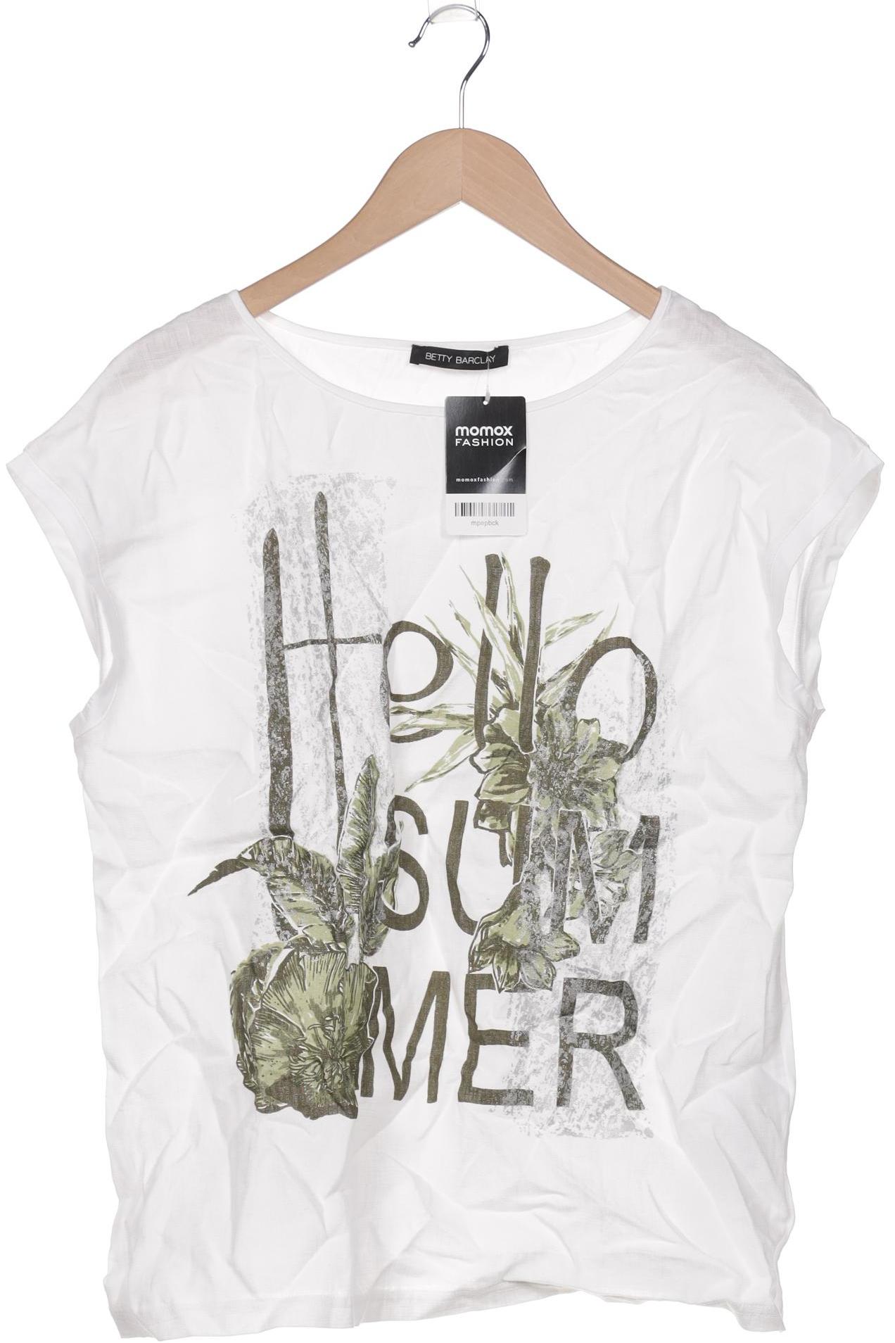 

Betty Barclay Damen T-Shirt, weiß, Gr. 40