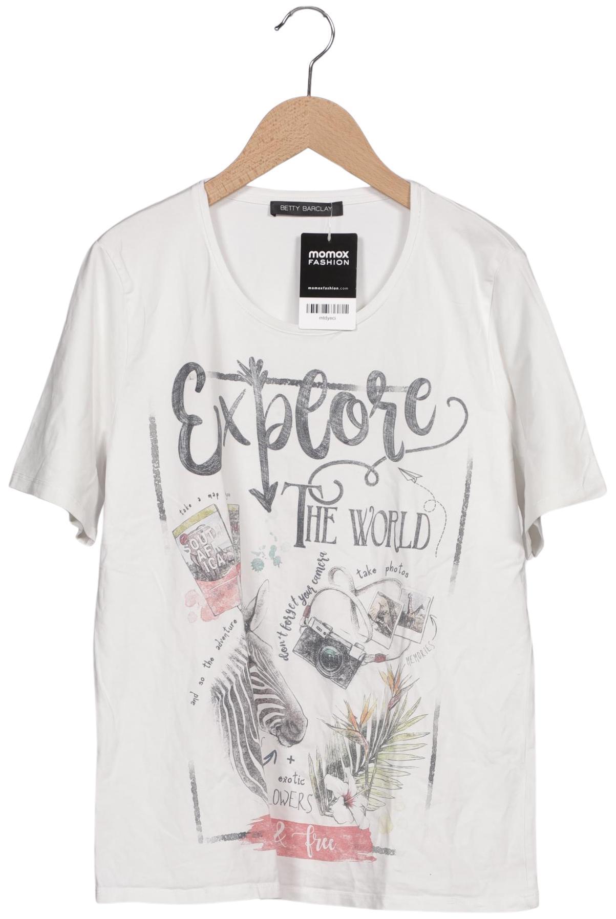 

Betty Barclay Damen T-Shirt, weiß, Gr. 42