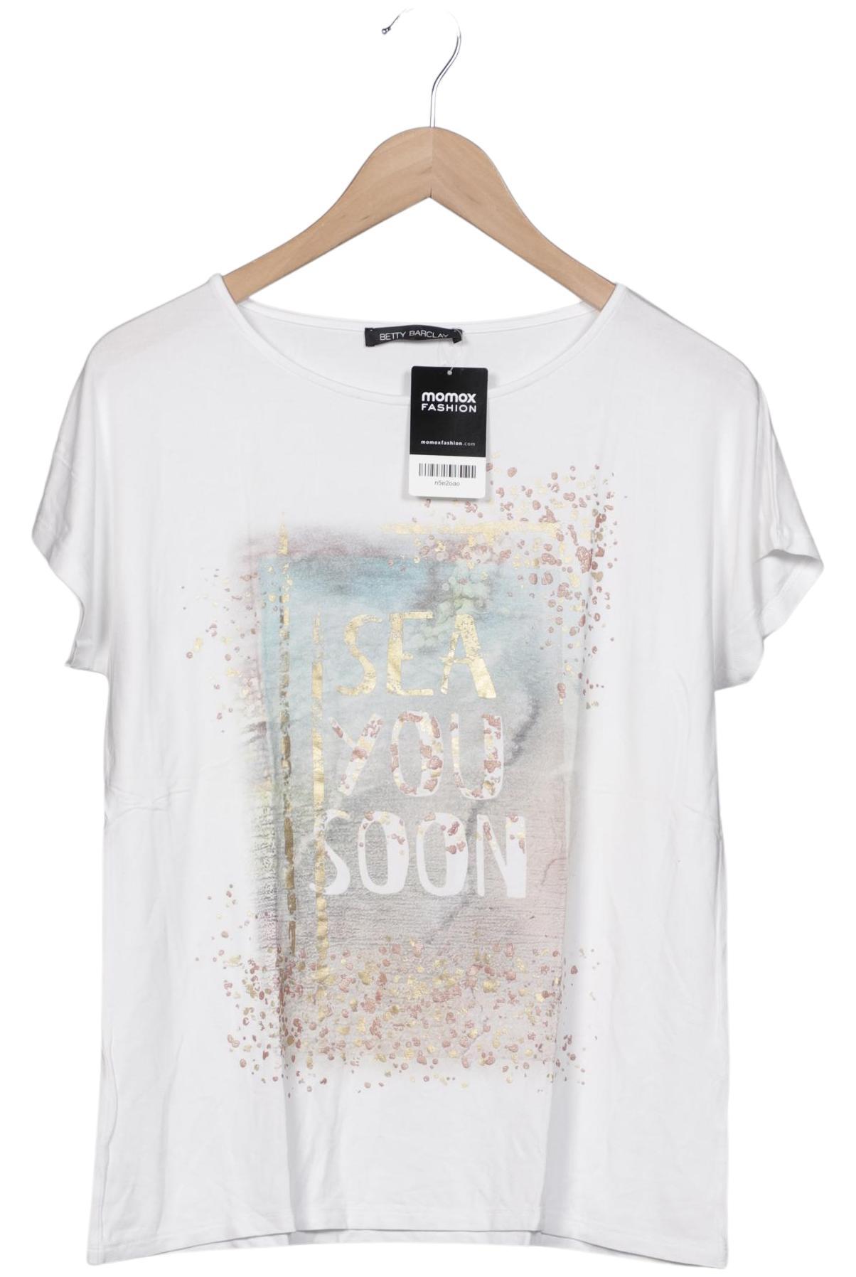 

Betty Barclay Damen T-Shirt, weiß, Gr. 38