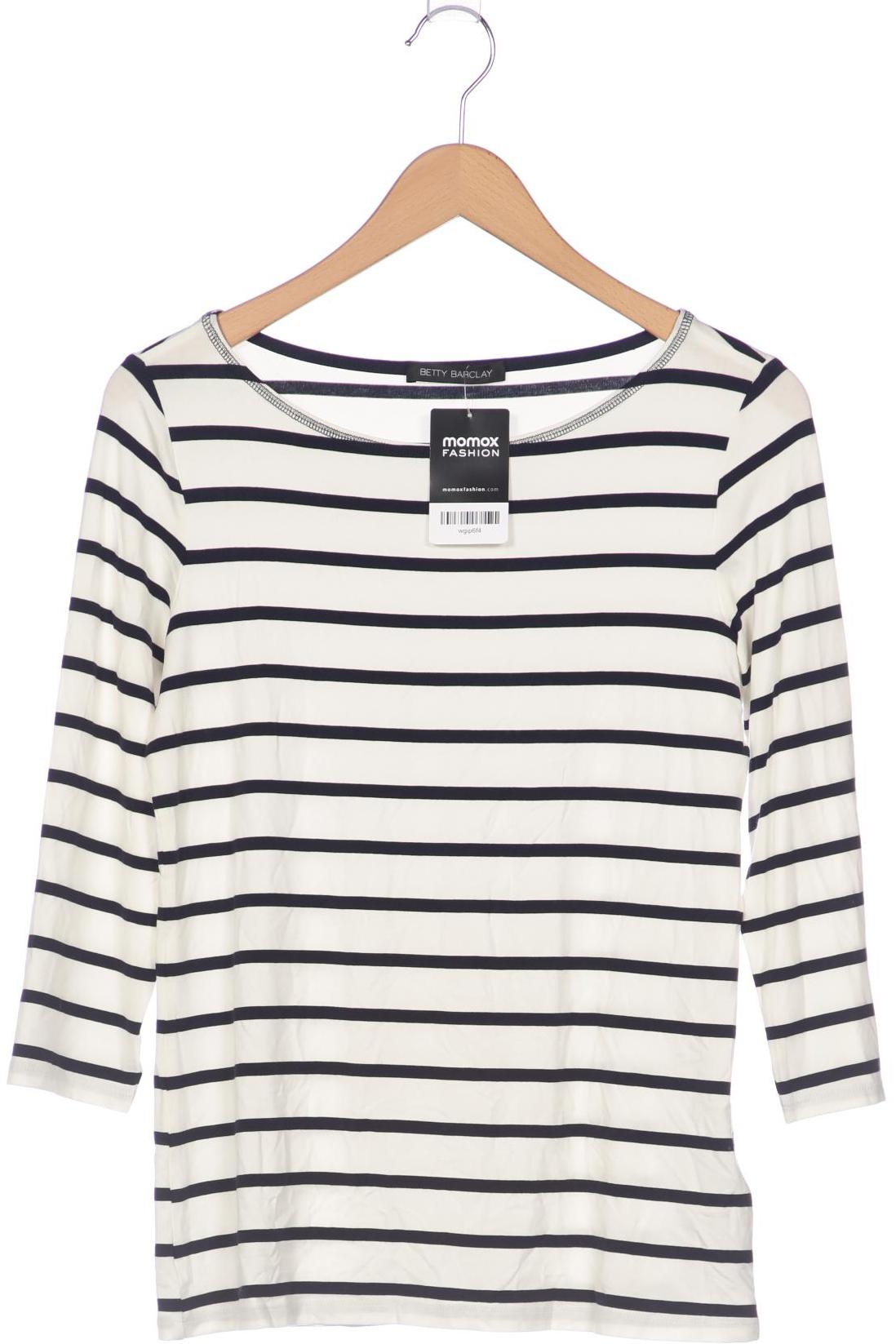 

Betty Barclay Damen Langarmshirt, weiß, Gr. 36
