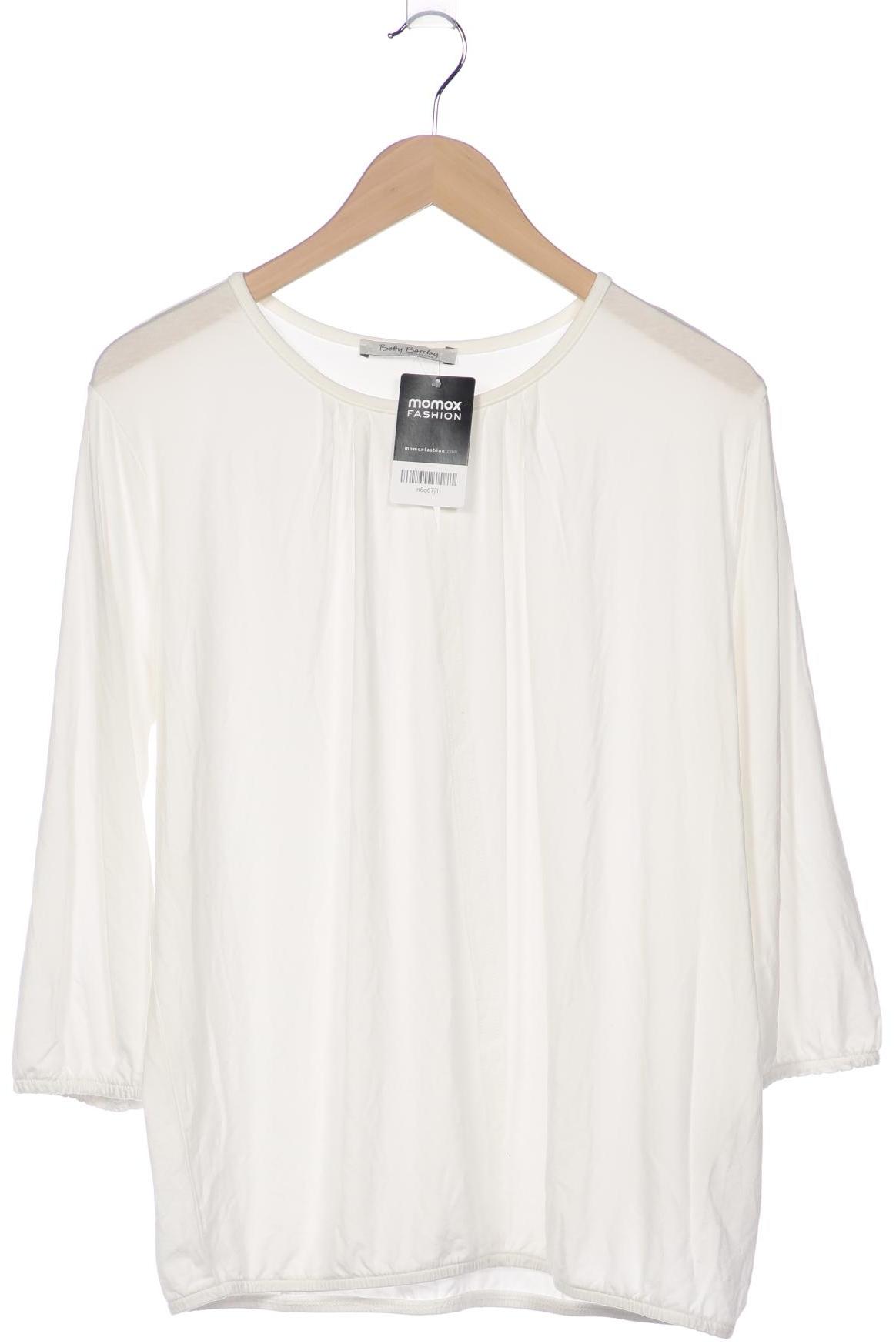 

Betty Barclay Damen Langarmshirt, weiß, Gr. 42