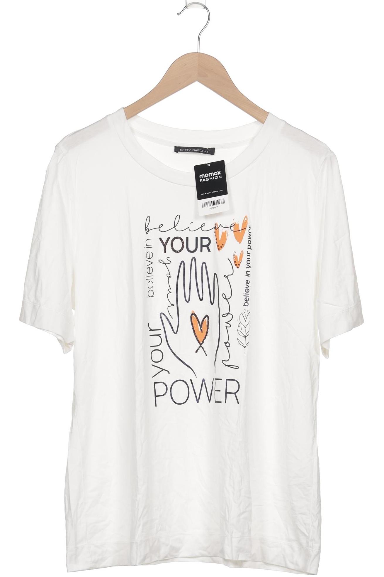 

Betty Barclay Damen T-Shirt, weiß, Gr. 48