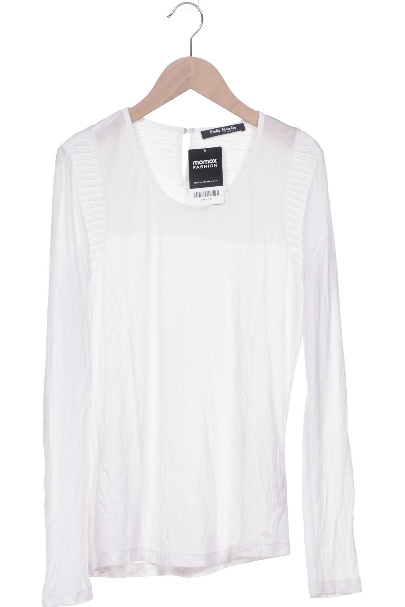 

Betty Barclay Damen Langarmshirt, weiß, Gr. 36