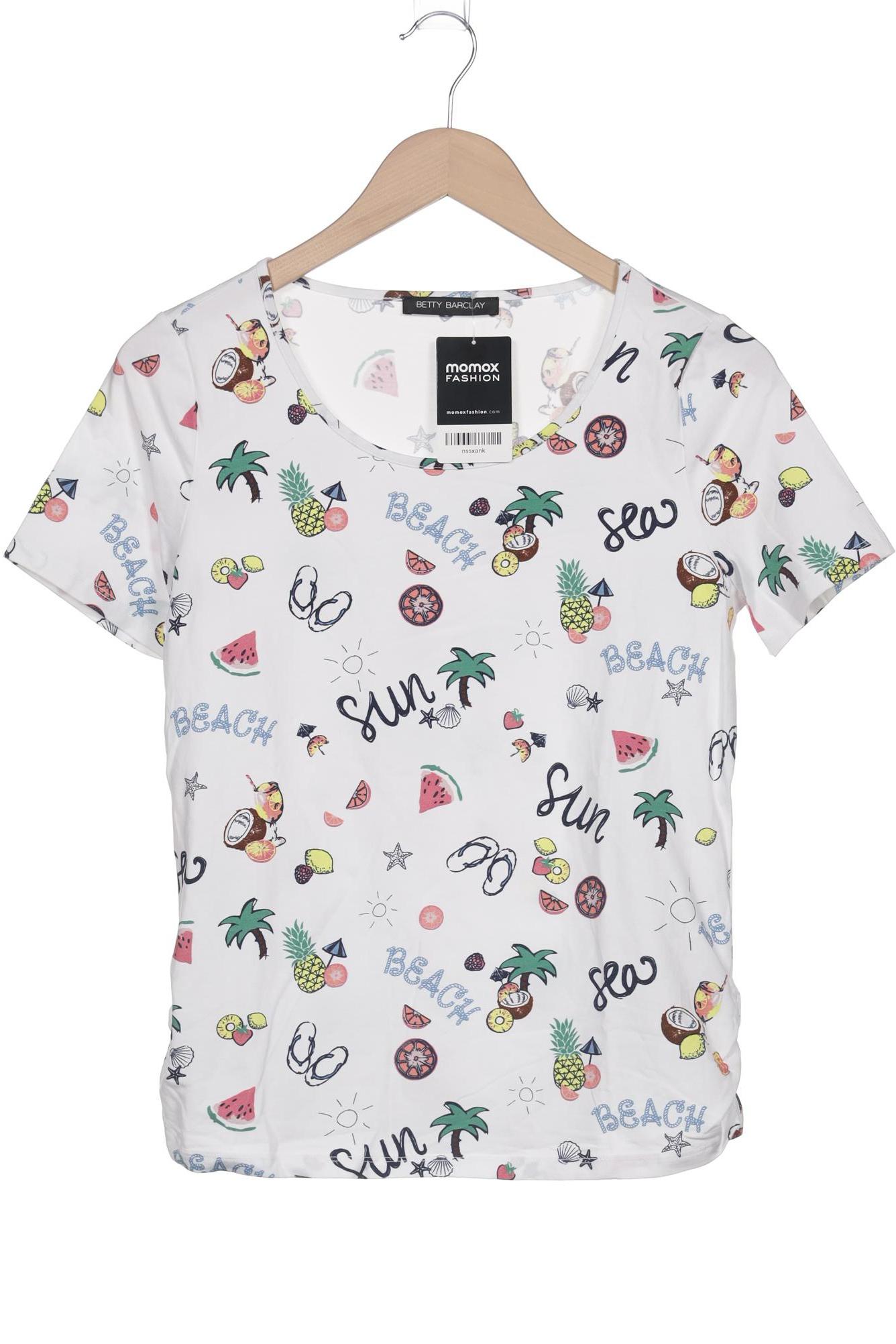 

Betty Barclay Damen T-Shirt, weiß, Gr. 36