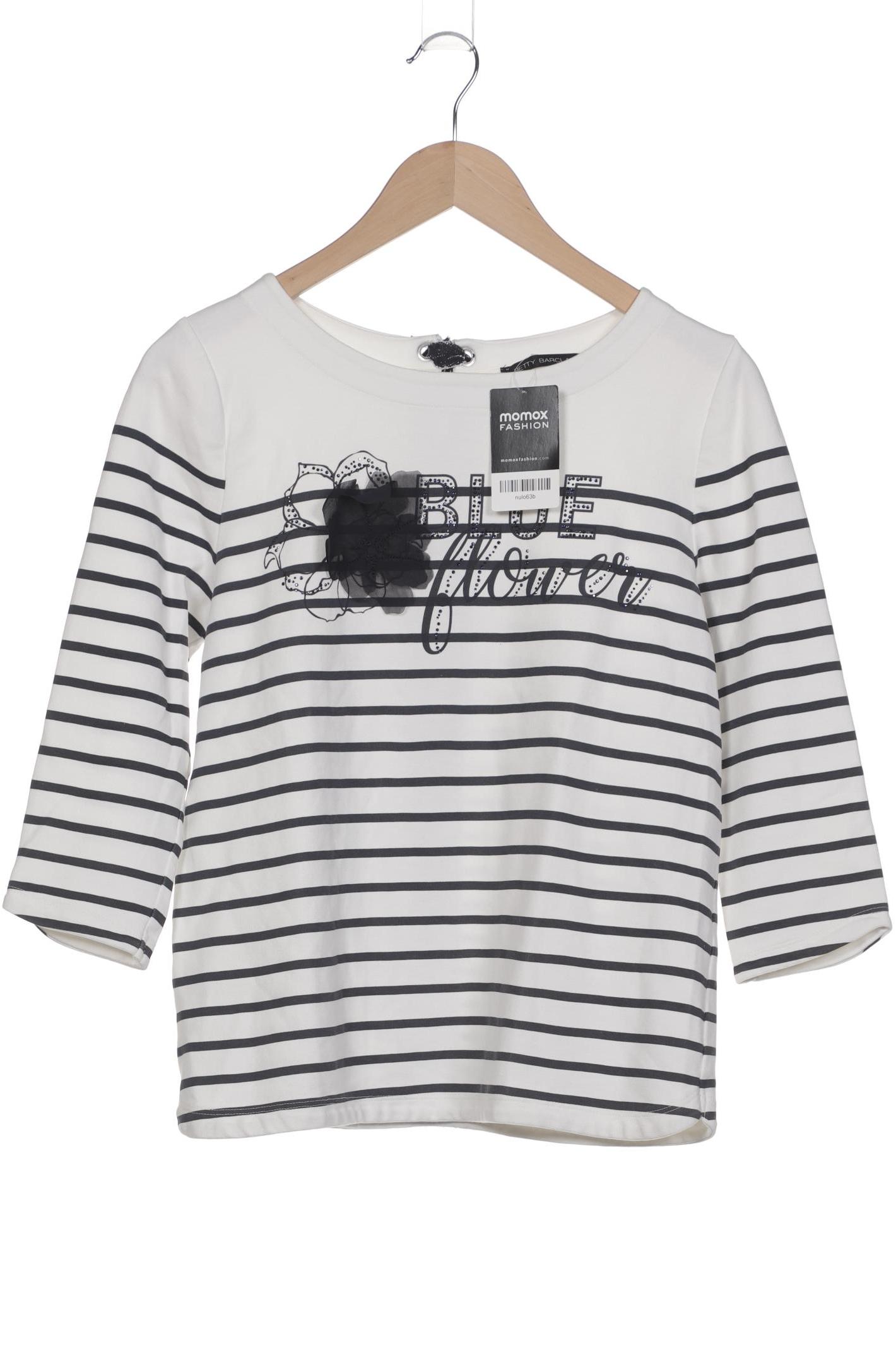 

Betty Barclay Damen Langarmshirt, weiß, Gr. 38