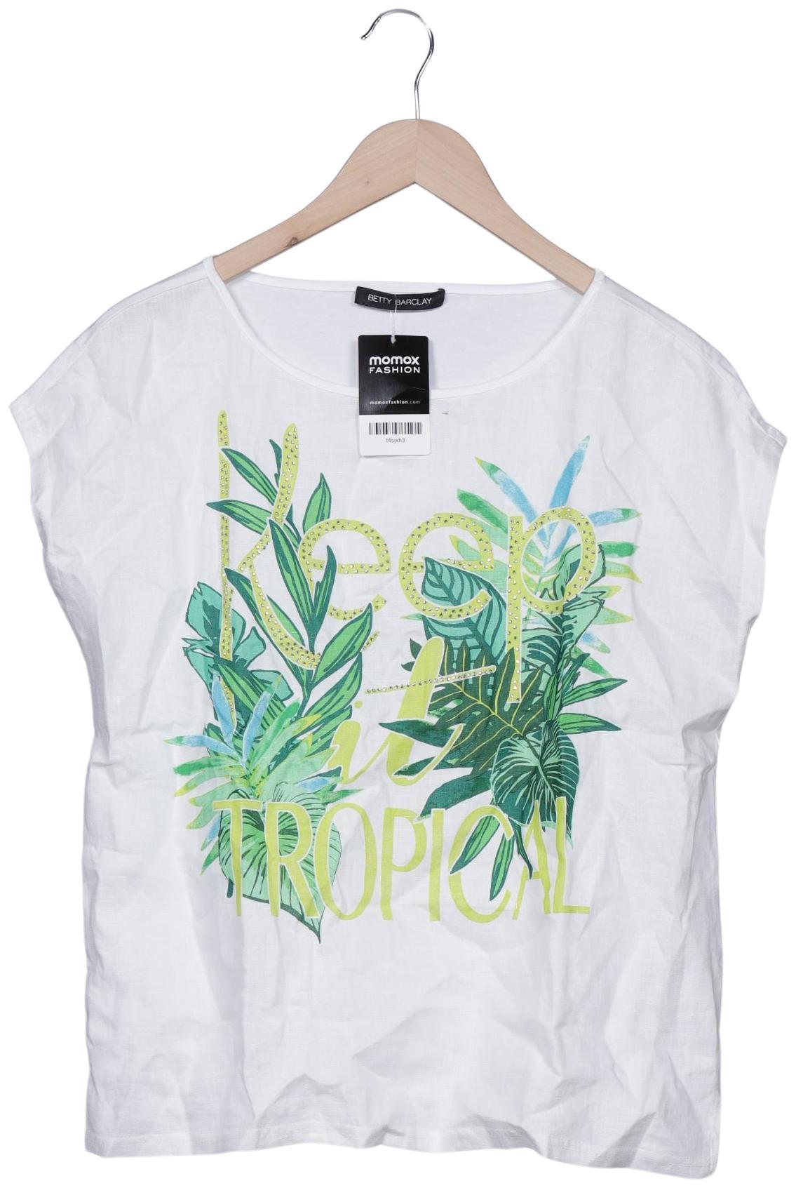 

Betty Barclay Damen T-Shirt, weiß, Gr. 42