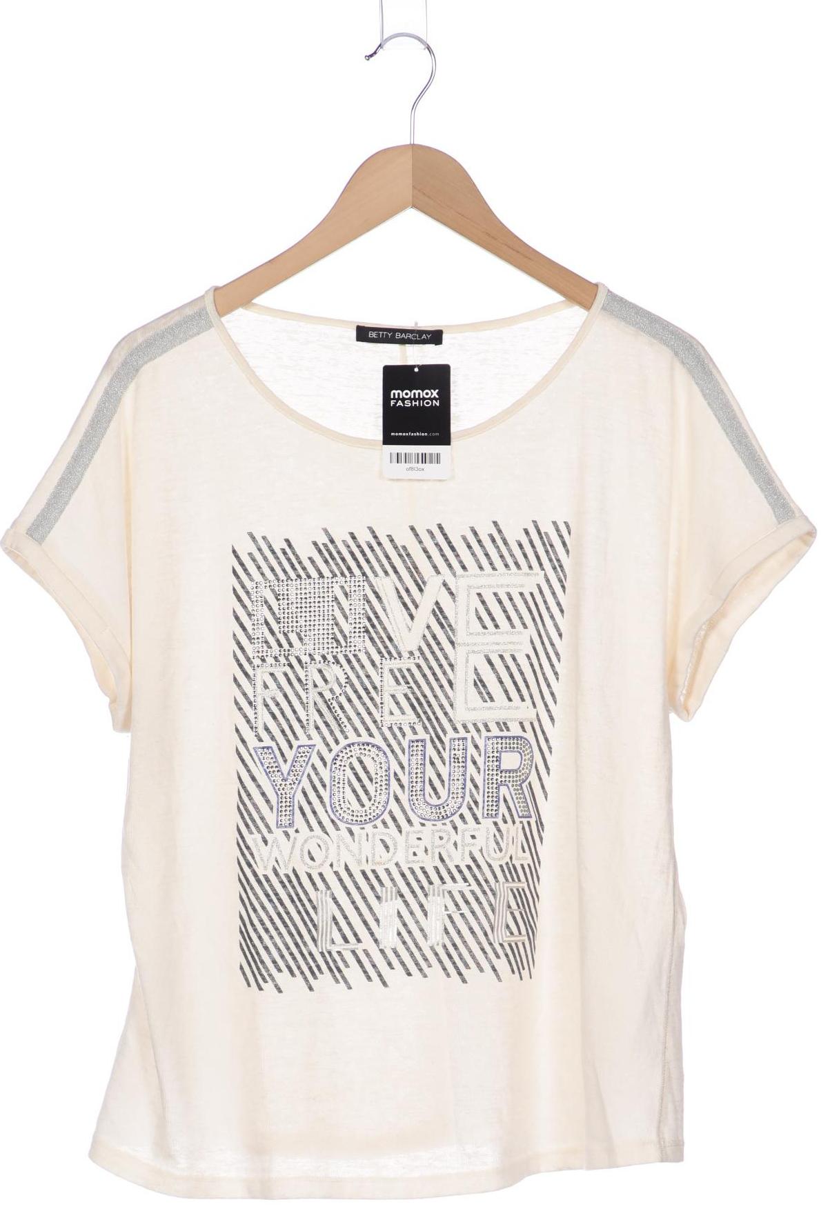 

Betty Barclay Damen T-Shirt, beige, Gr. 44