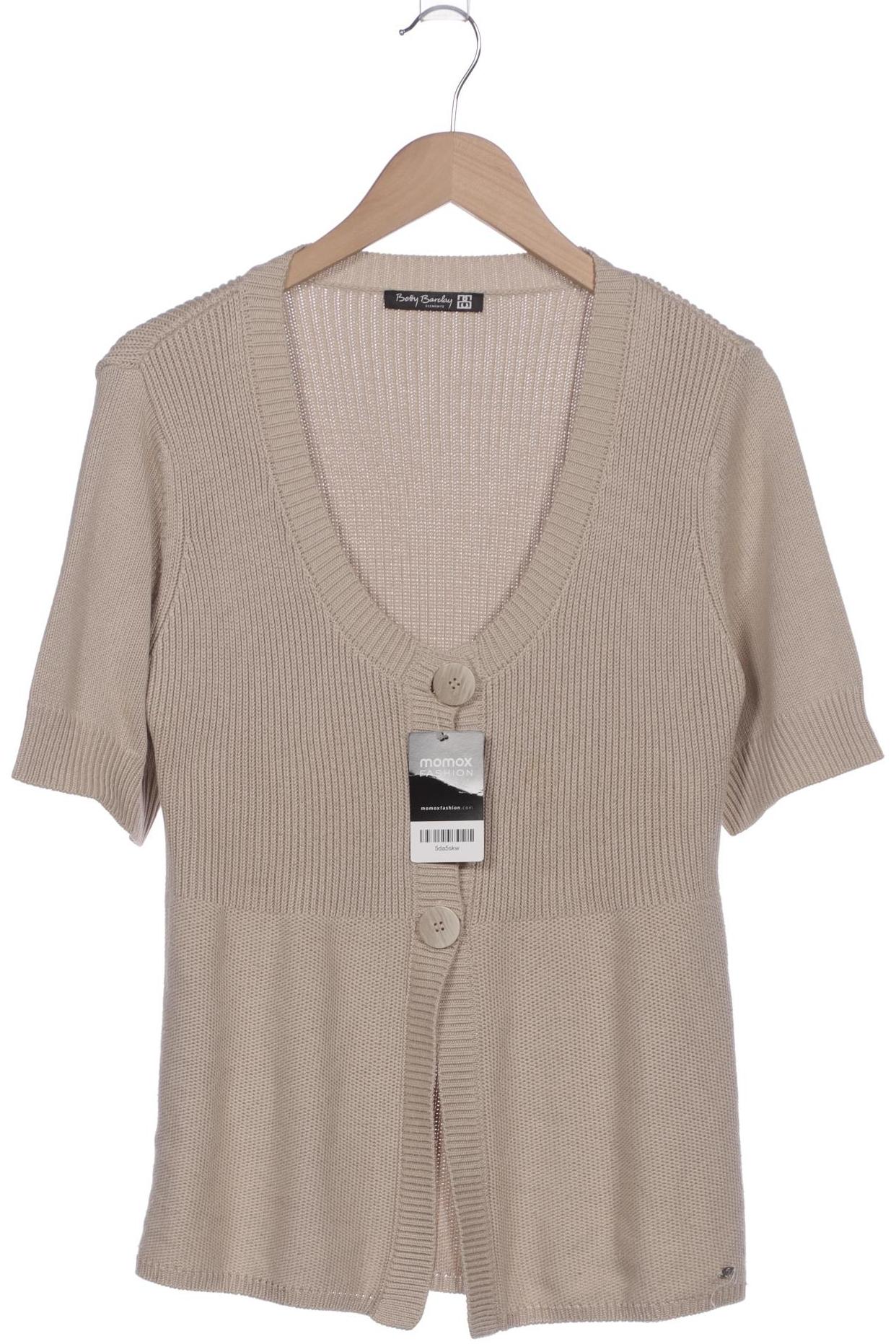 

Betty Barclay Damen Strickjacke, beige, Gr. 42