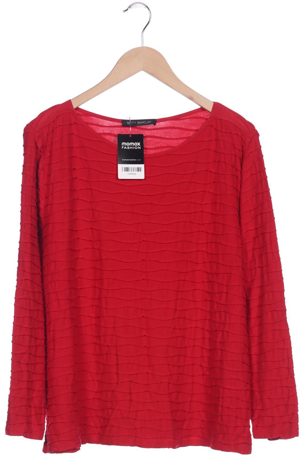 

Betty Barclay Damen Langarmshirt, rot, Gr. 48