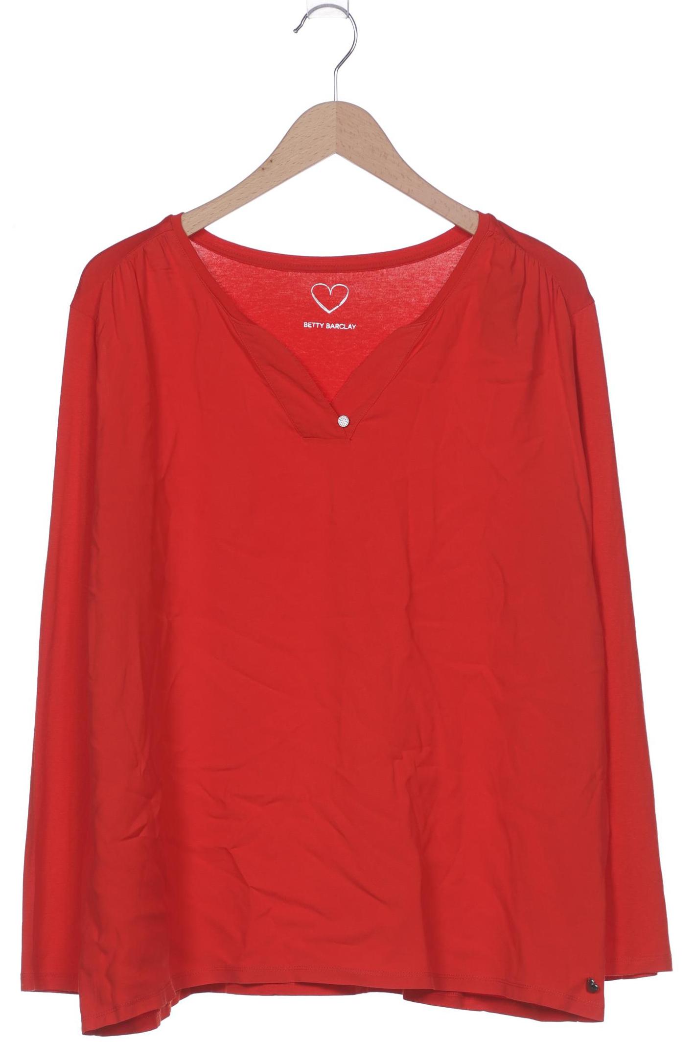 

Betty Barclay Damen Langarmshirt, rot, Gr. 48