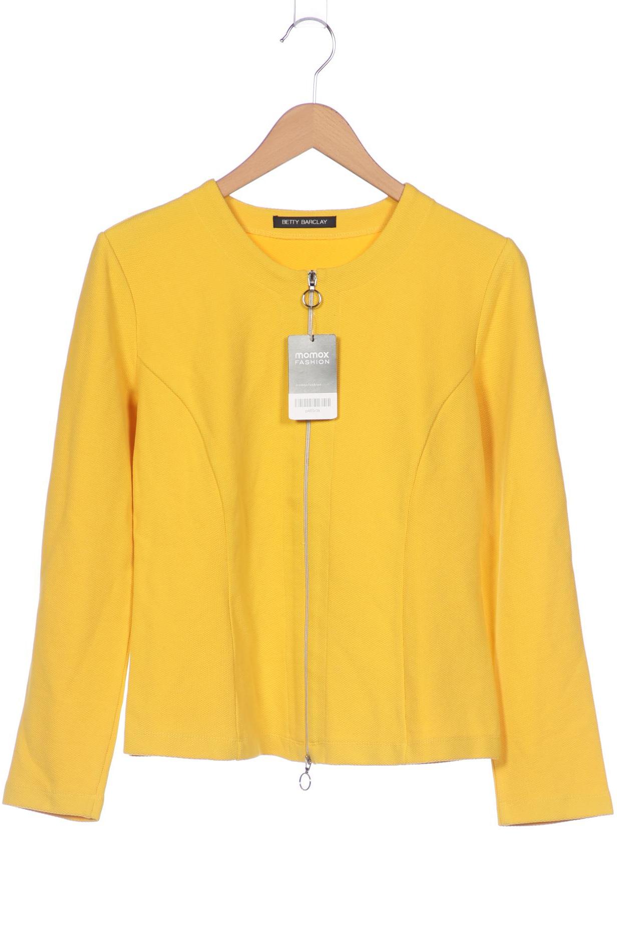 

Betty Barclay Damen Strickjacke, gelb, Gr. 40