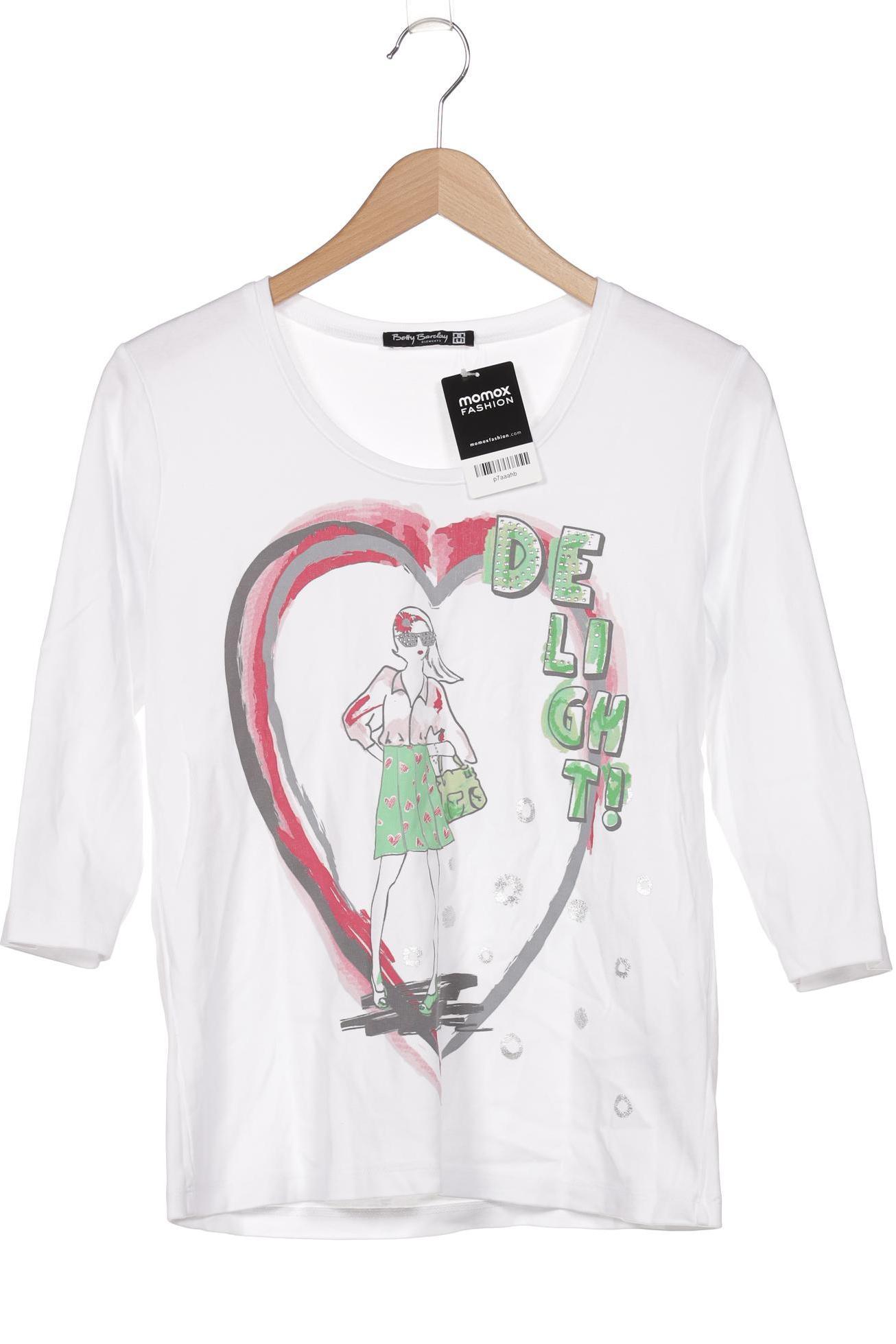

Betty Barclay Damen Langarmshirt, weiß, Gr. 44