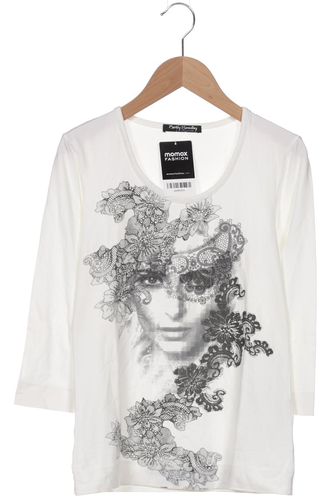 

Betty Barclay Damen Langarmshirt, weiß, Gr. 36