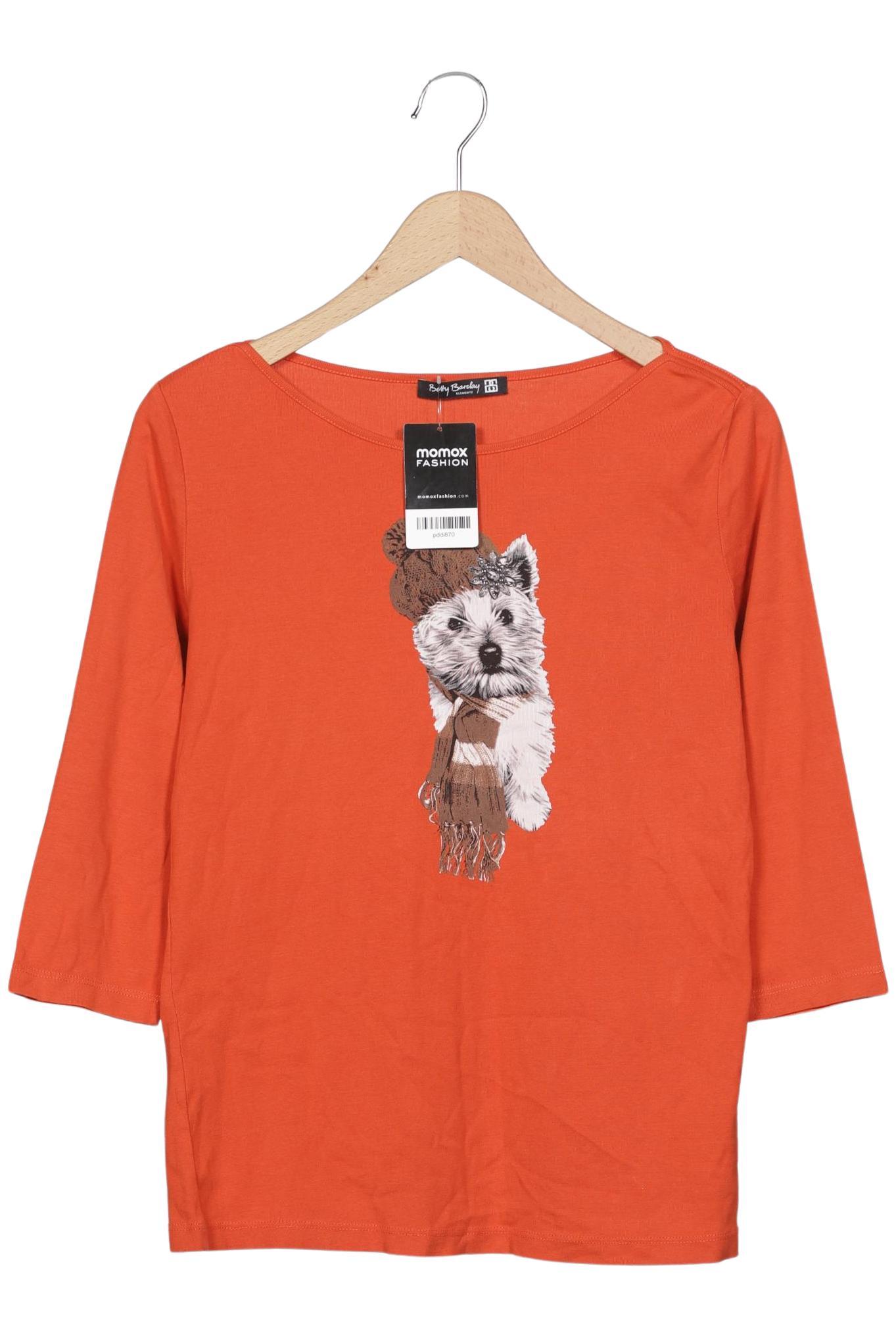 

Betty Barclay Damen Langarmshirt, orange, Gr. 42