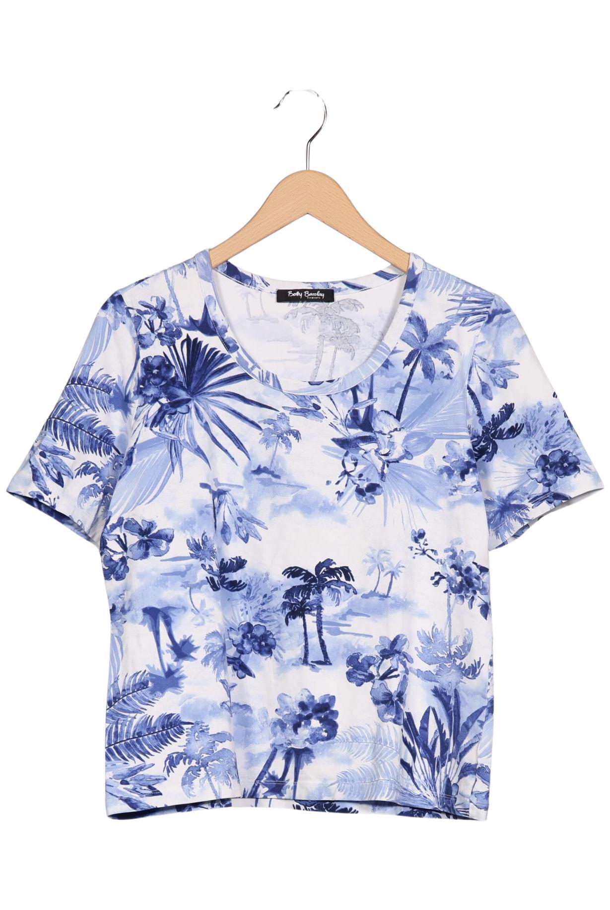 

Betty Barclay Damen T-Shirt, blau, Gr. 42