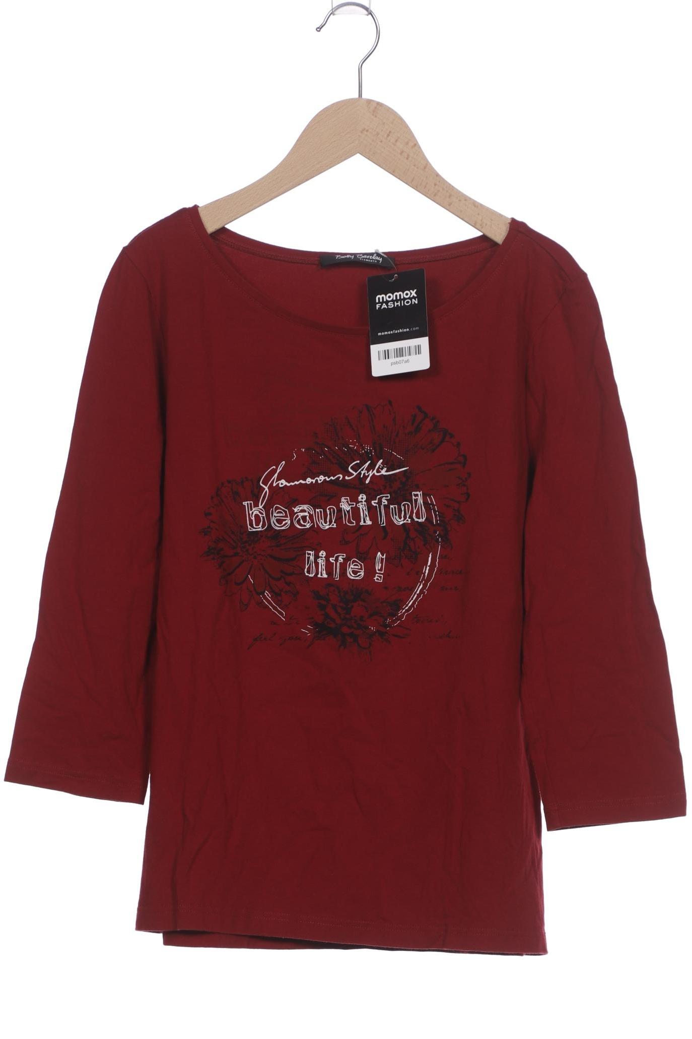 

Betty Barclay Damen Langarmshirt, bordeaux, Gr. 38