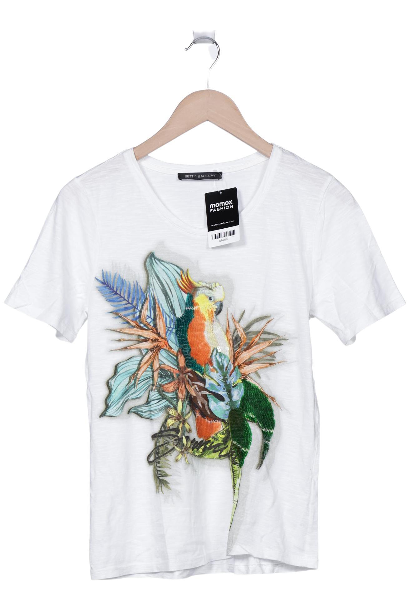 

Betty Barclay Damen T-Shirt, weiß, Gr. 36