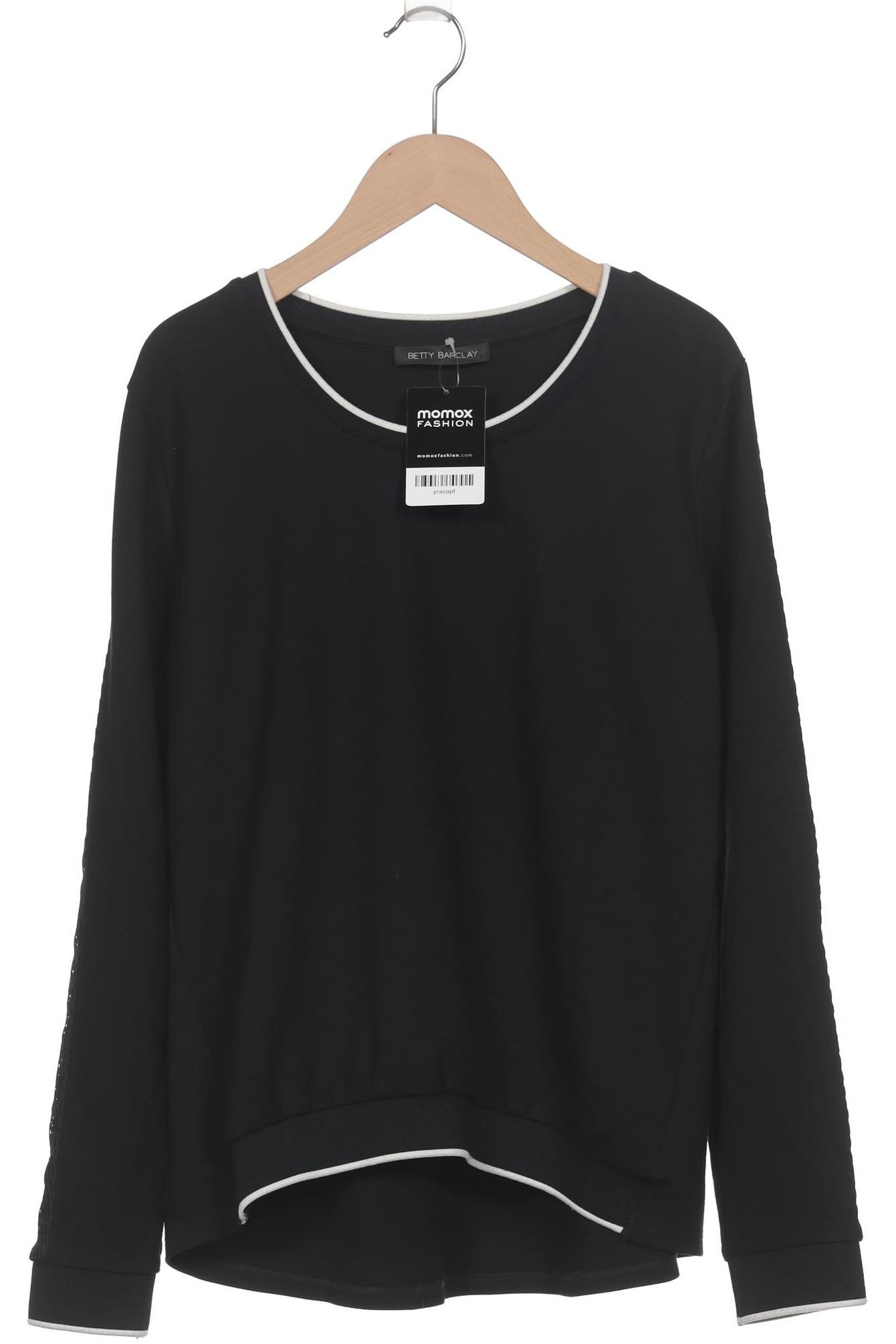 

Betty Barclay Damen Sweatshirt, schwarz, Gr. 44