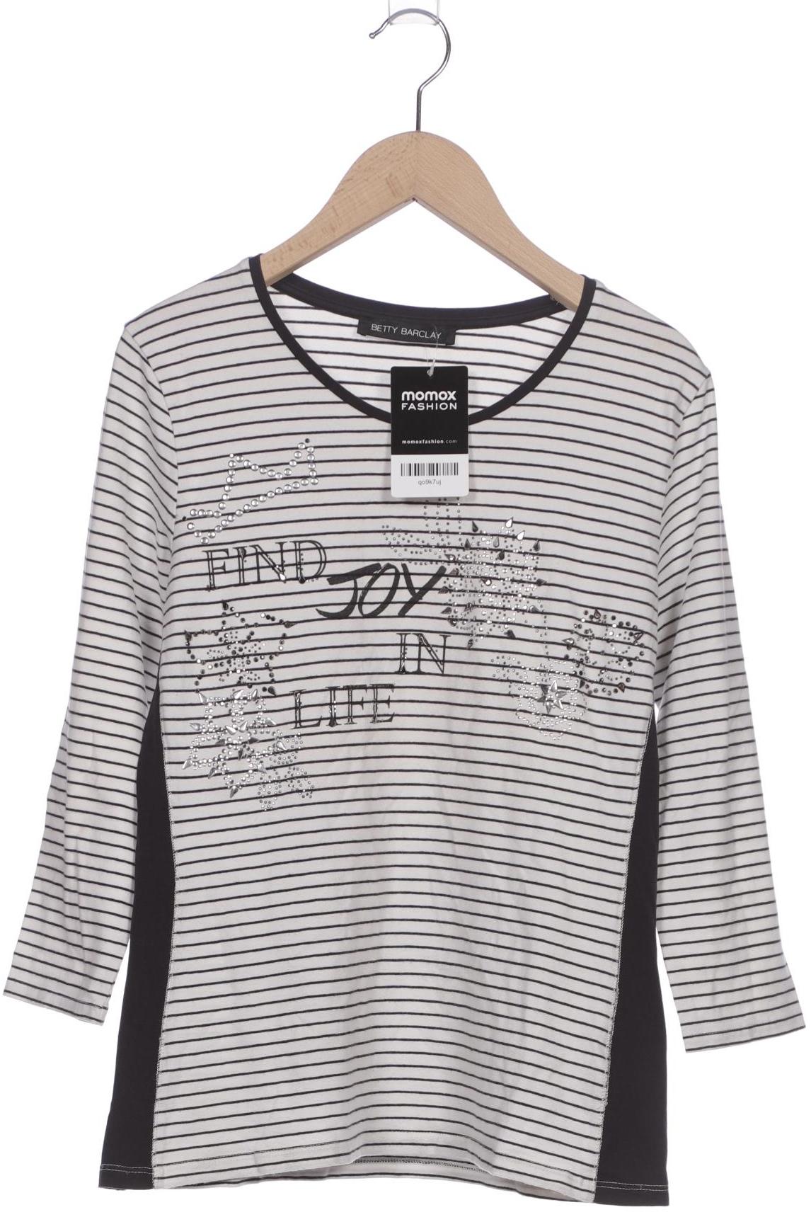 

Betty Barclay Damen Langarmshirt, weiß, Gr. 36