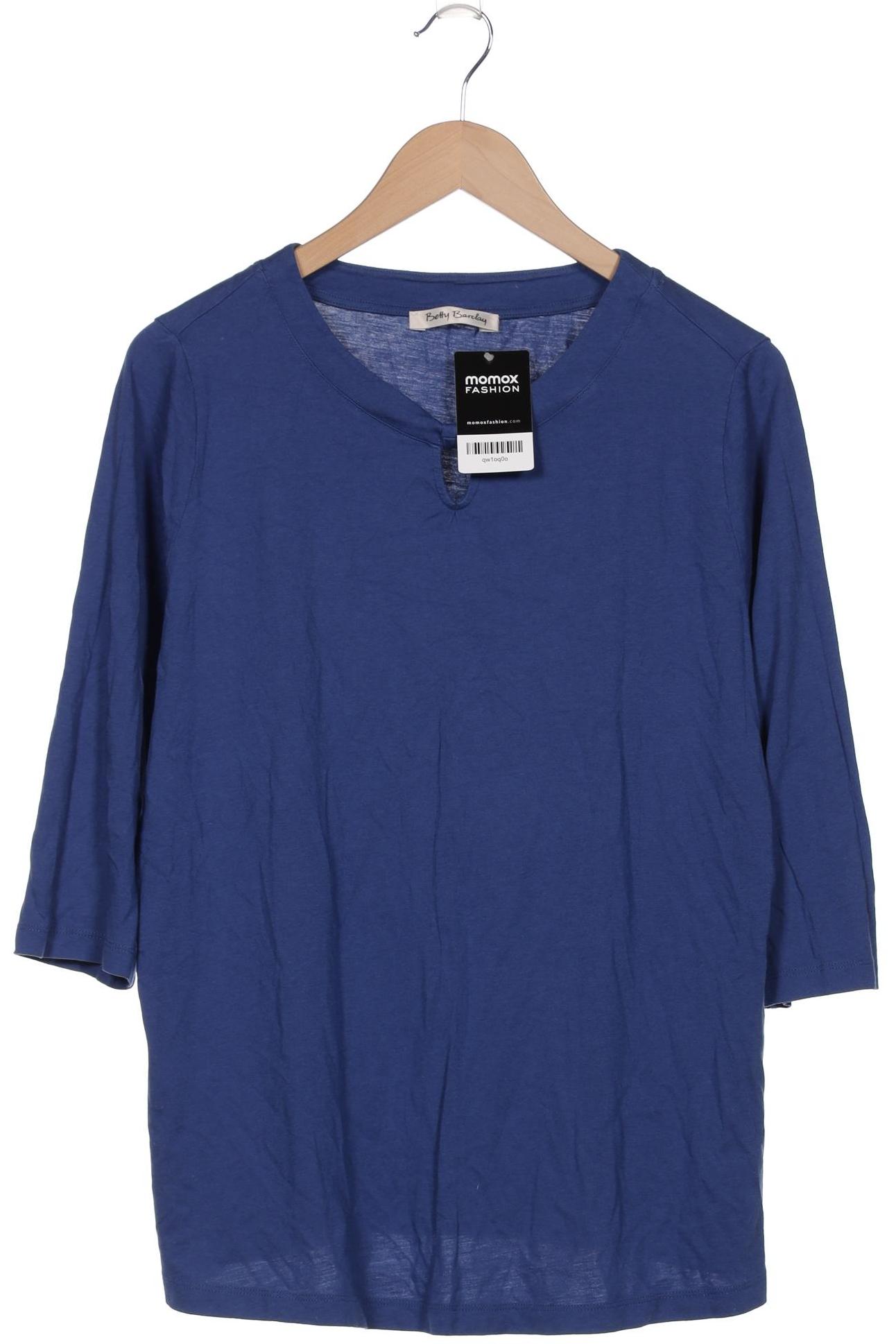 

Betty Barclay Damen Langarmshirt, blau, Gr. 48