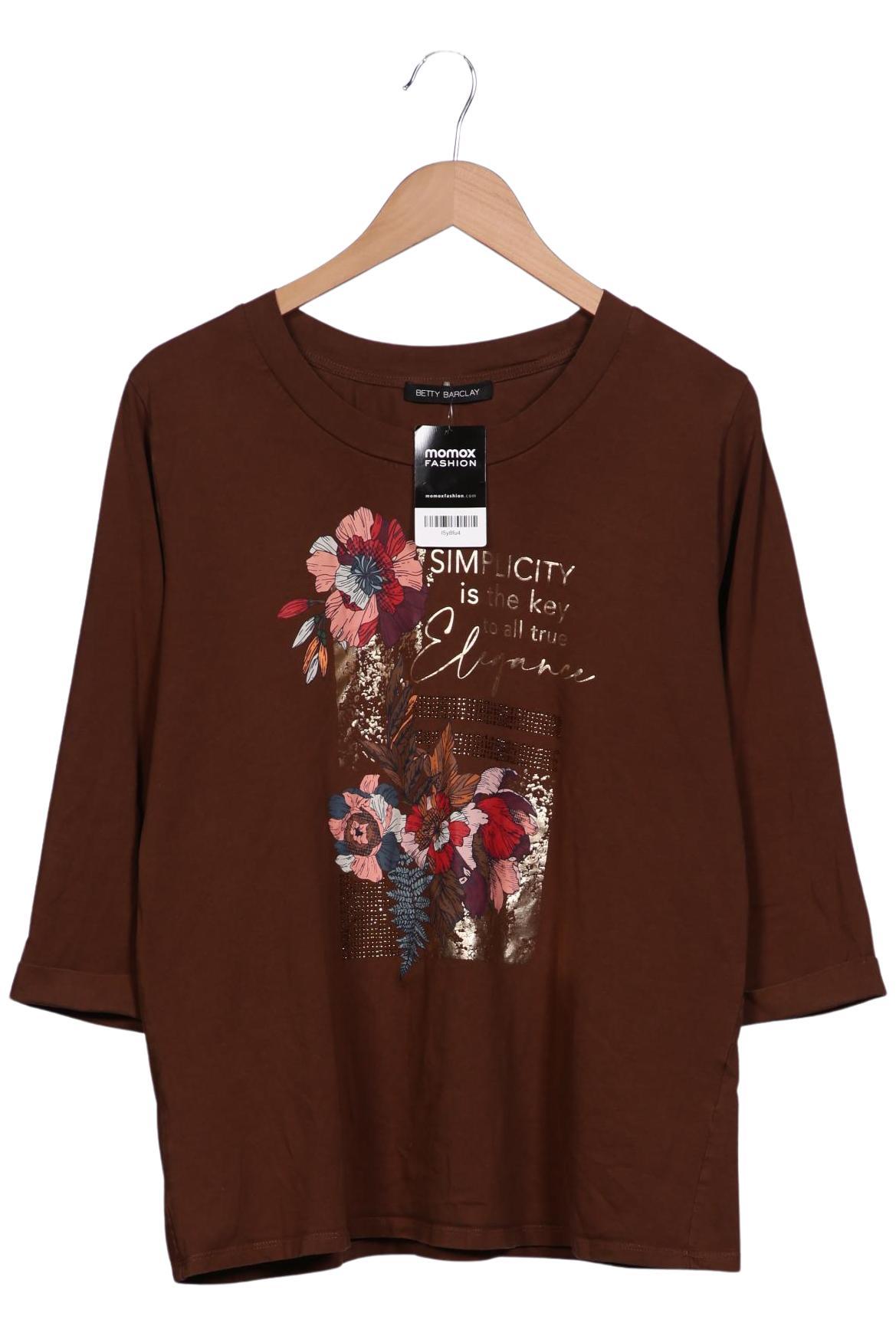 

Betty Barclay Damen Langarmshirt, braun, Gr. 44