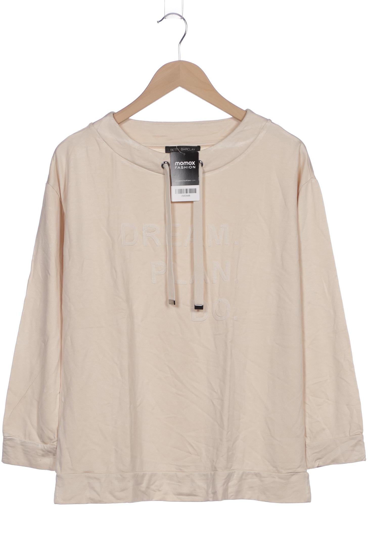 

Betty Barclay Damen Sweatshirt, beige, Gr. 40