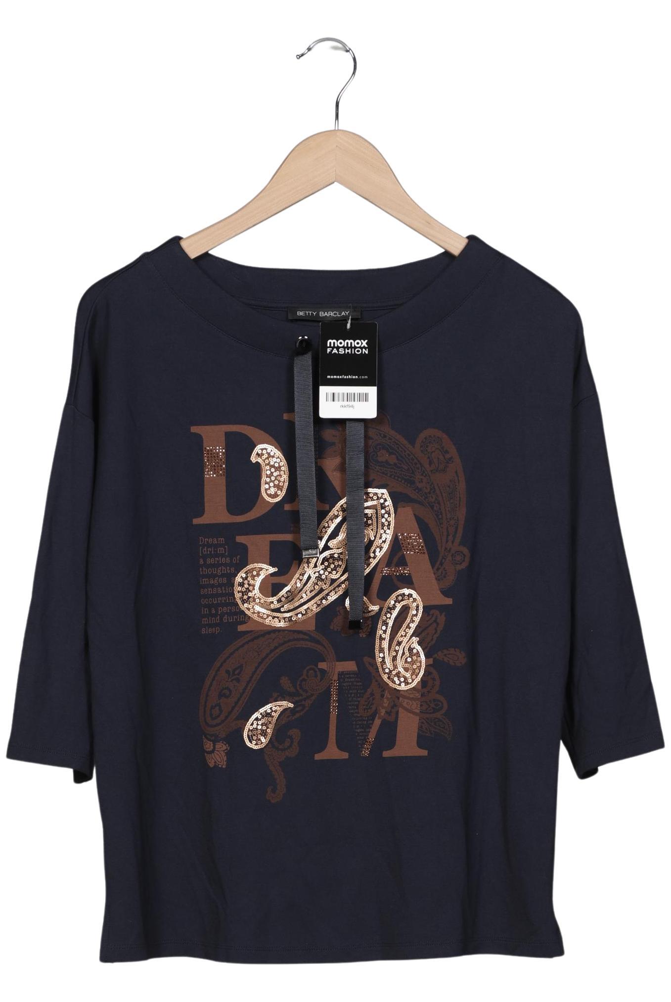 

Betty Barclay Damen Langarmshirt, marineblau, Gr. 38