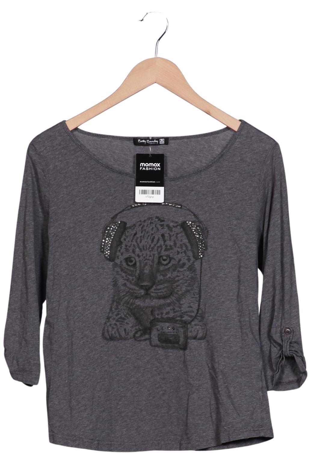 

Betty Barclay Damen Langarmshirt, grau, Gr. 38