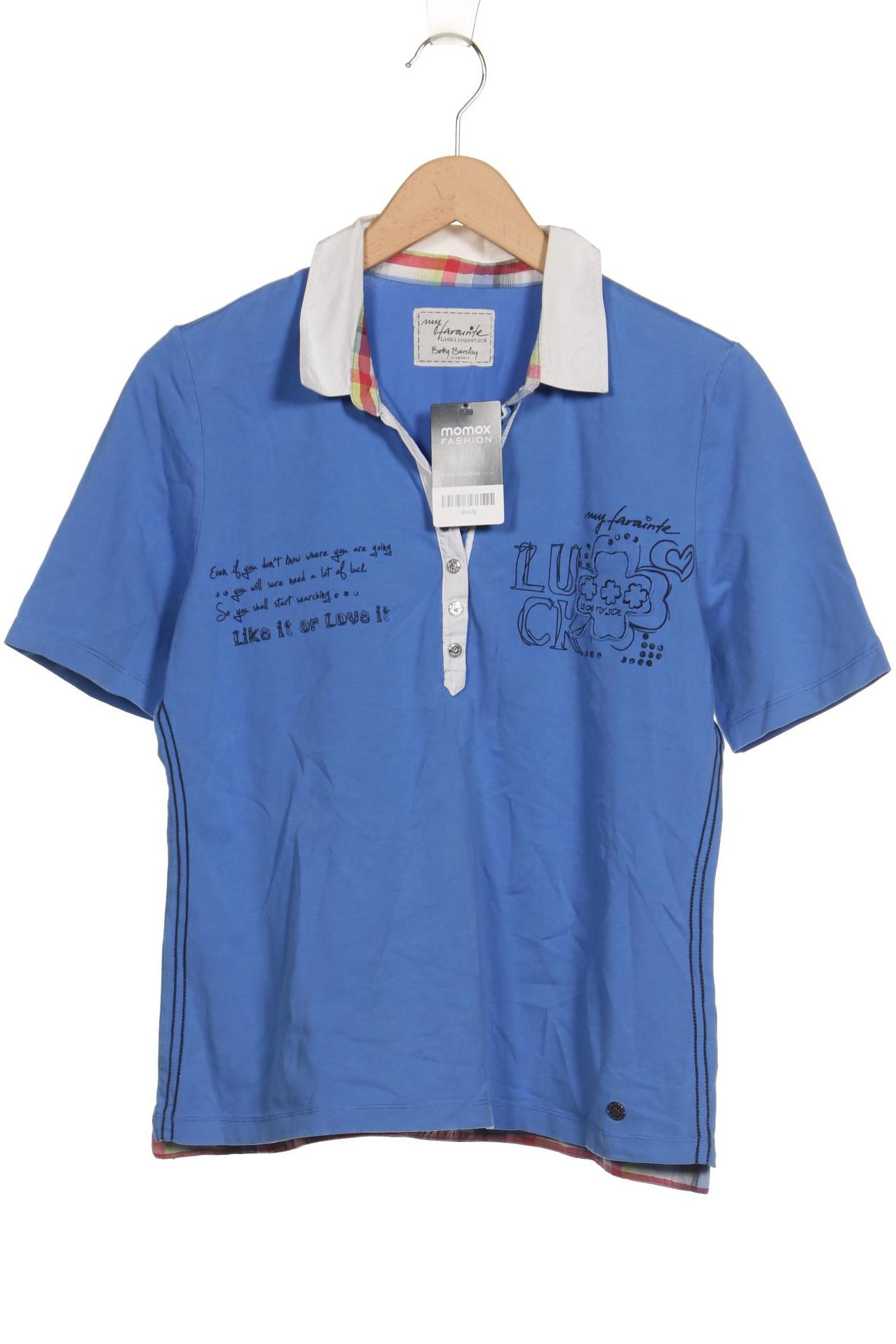 

Betty Barclay Damen Poloshirt, blau, Gr. 38