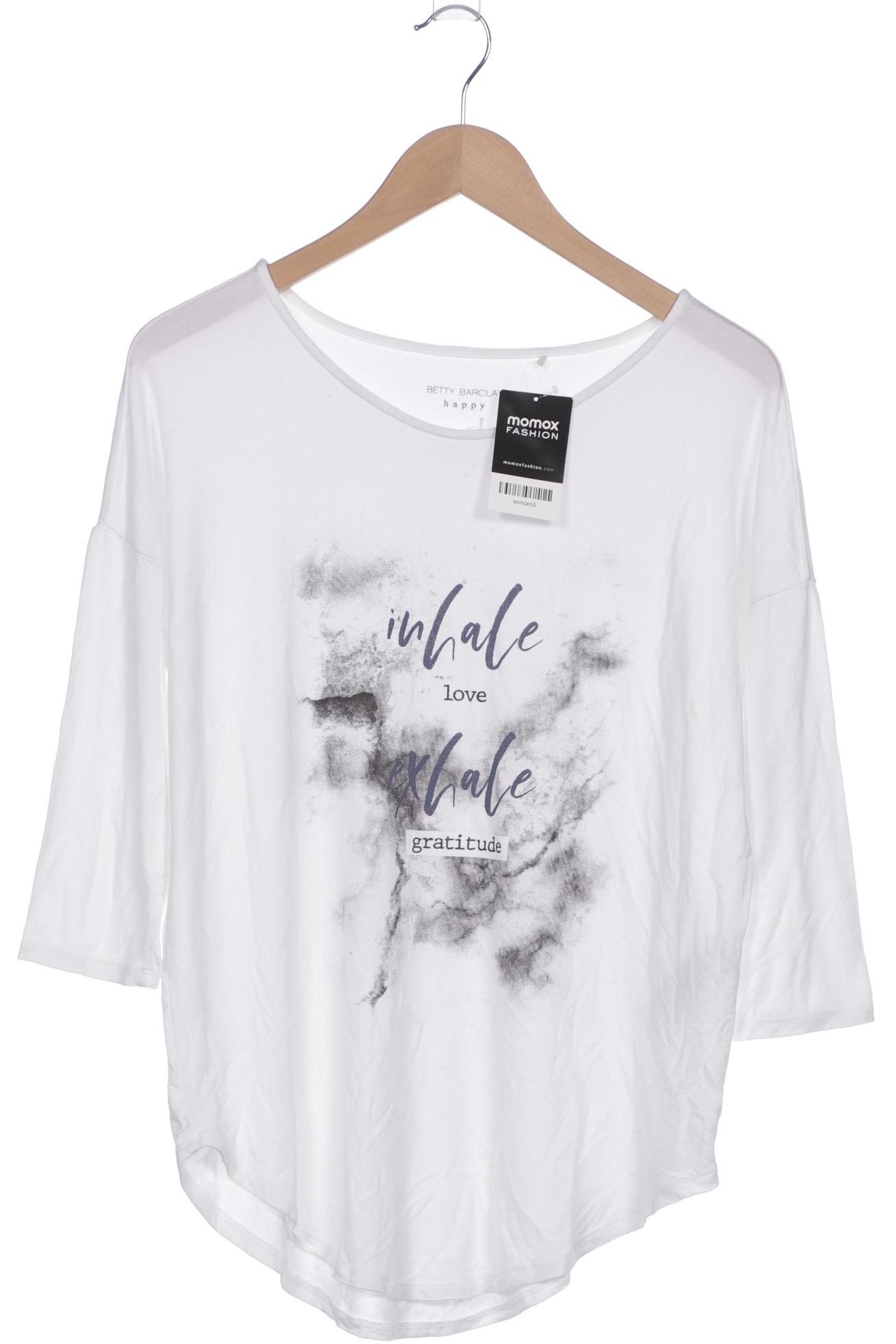 

Betty Barclay Damen Langarmshirt, weiß, Gr. 36
