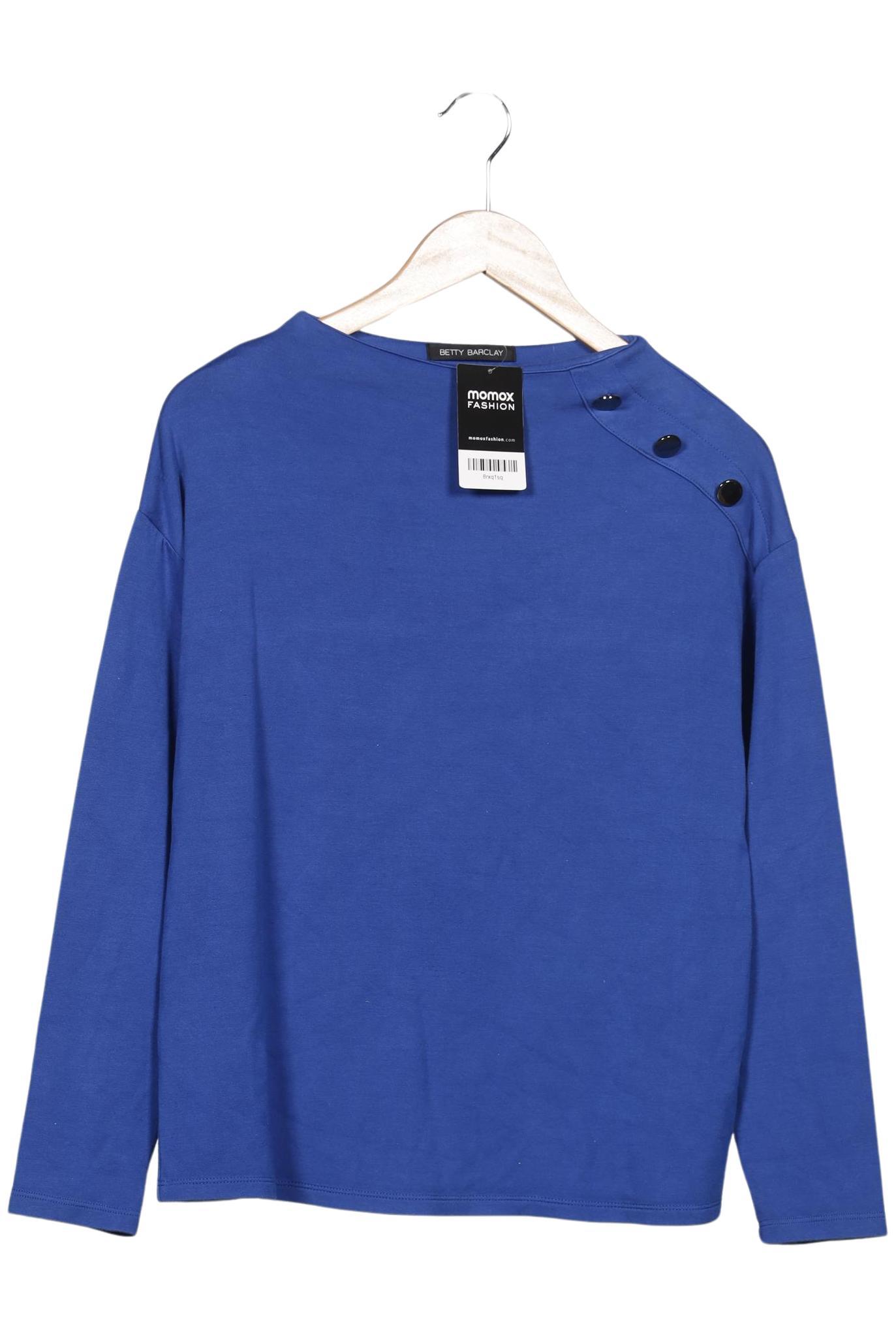 

Betty Barclay Damen Langarmshirt, blau, Gr. 38