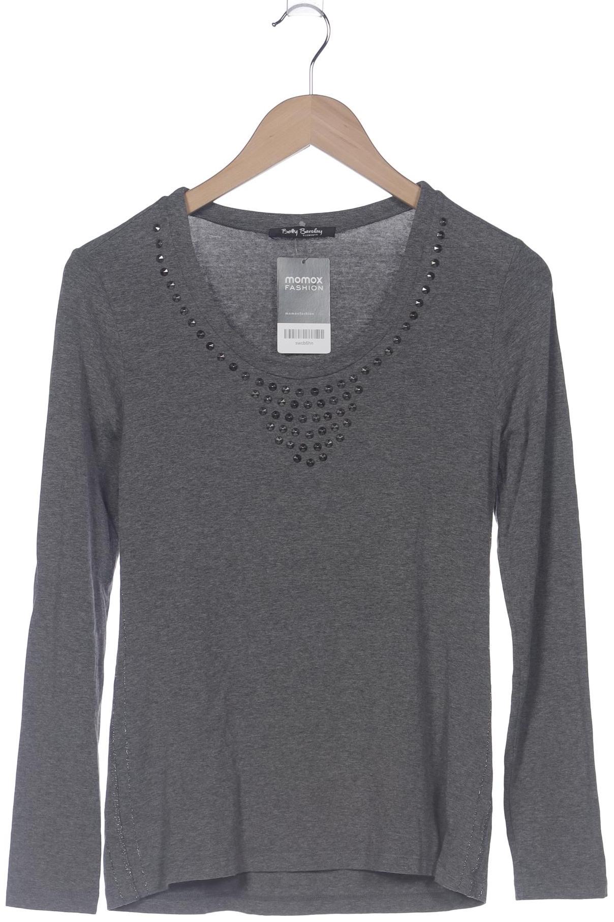 

Betty Barclay Damen Langarmshirt, grau, Gr. 36
