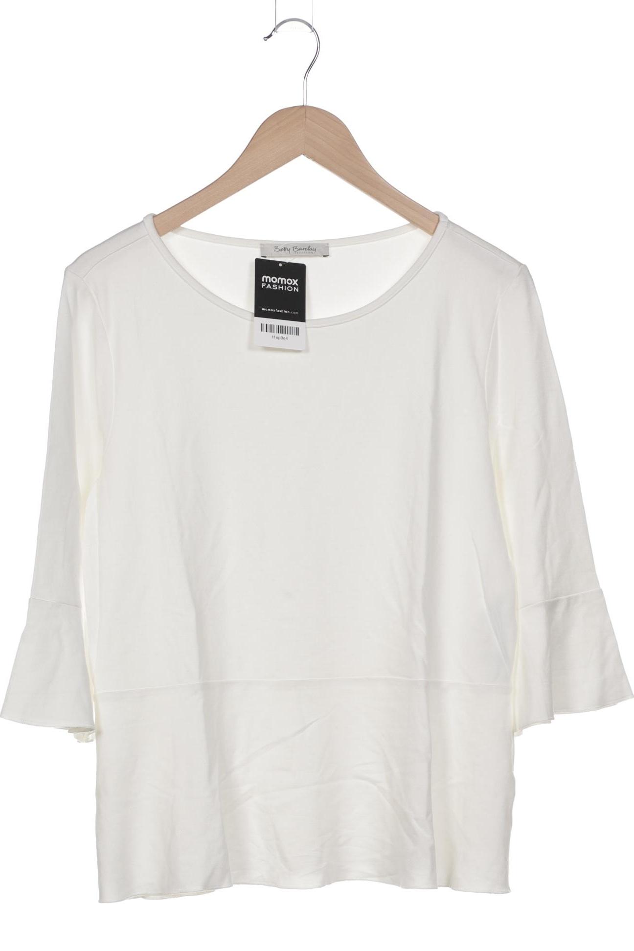 

Betty Barclay Damen Langarmshirt, weiß, Gr. 42