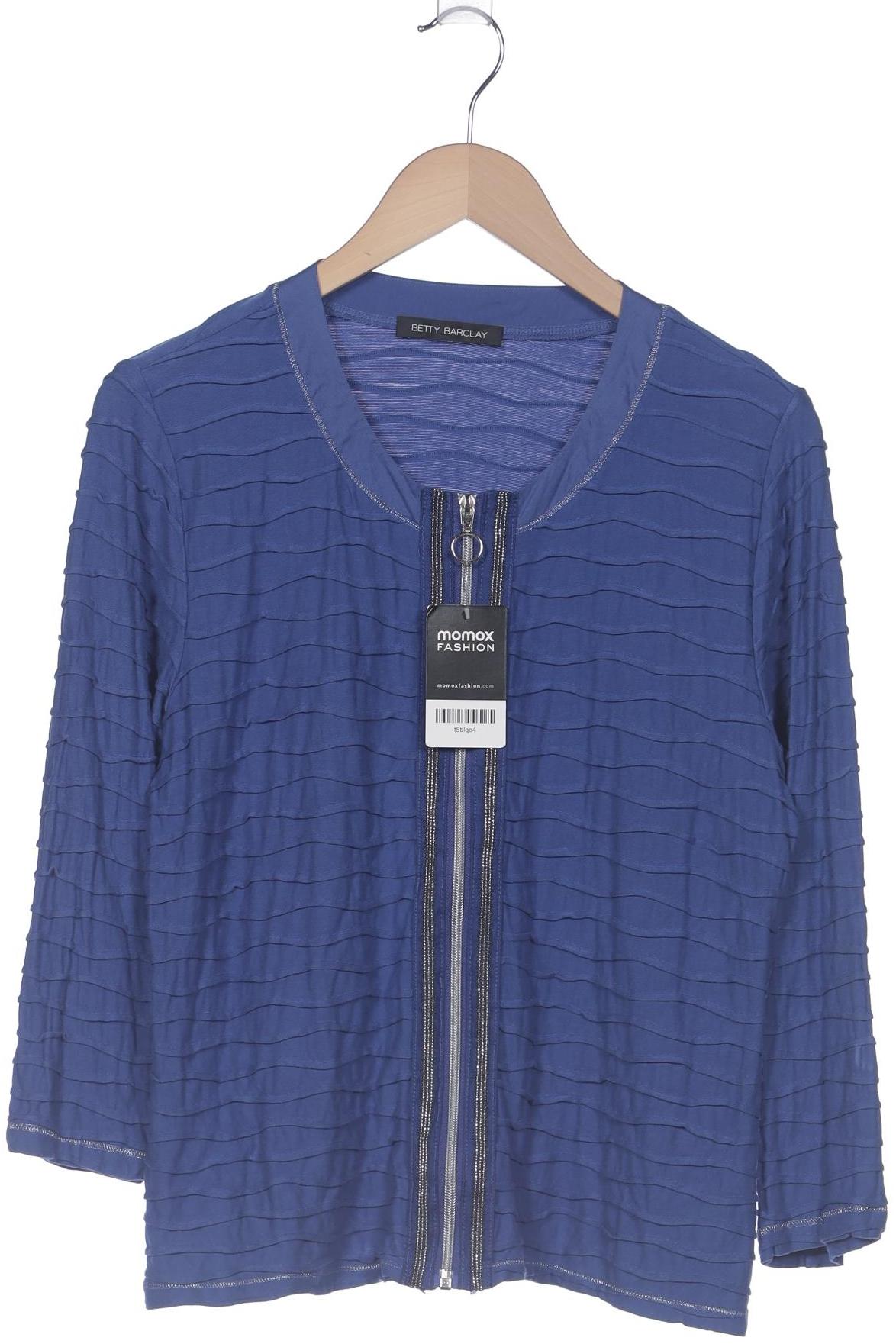 

Betty Barclay Damen Strickjacke, blau, Gr. 40