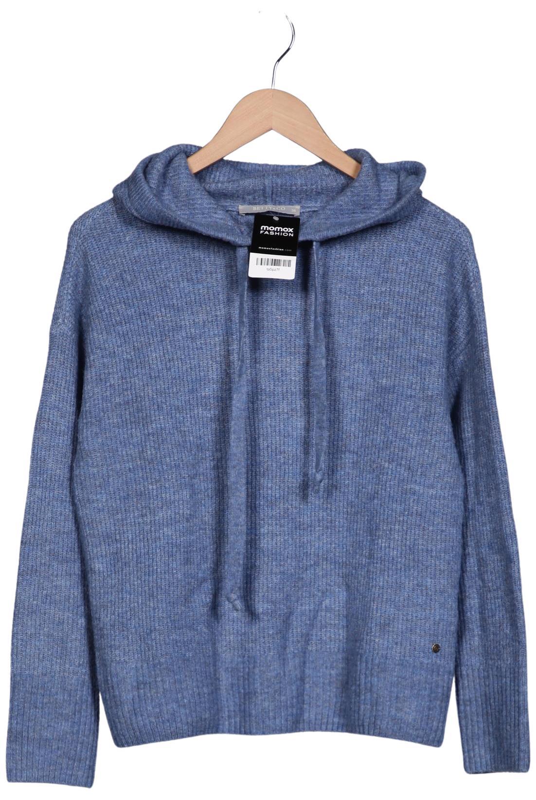 

Betty Barclay Damen Kapuzenpullover, blau, Gr. 38