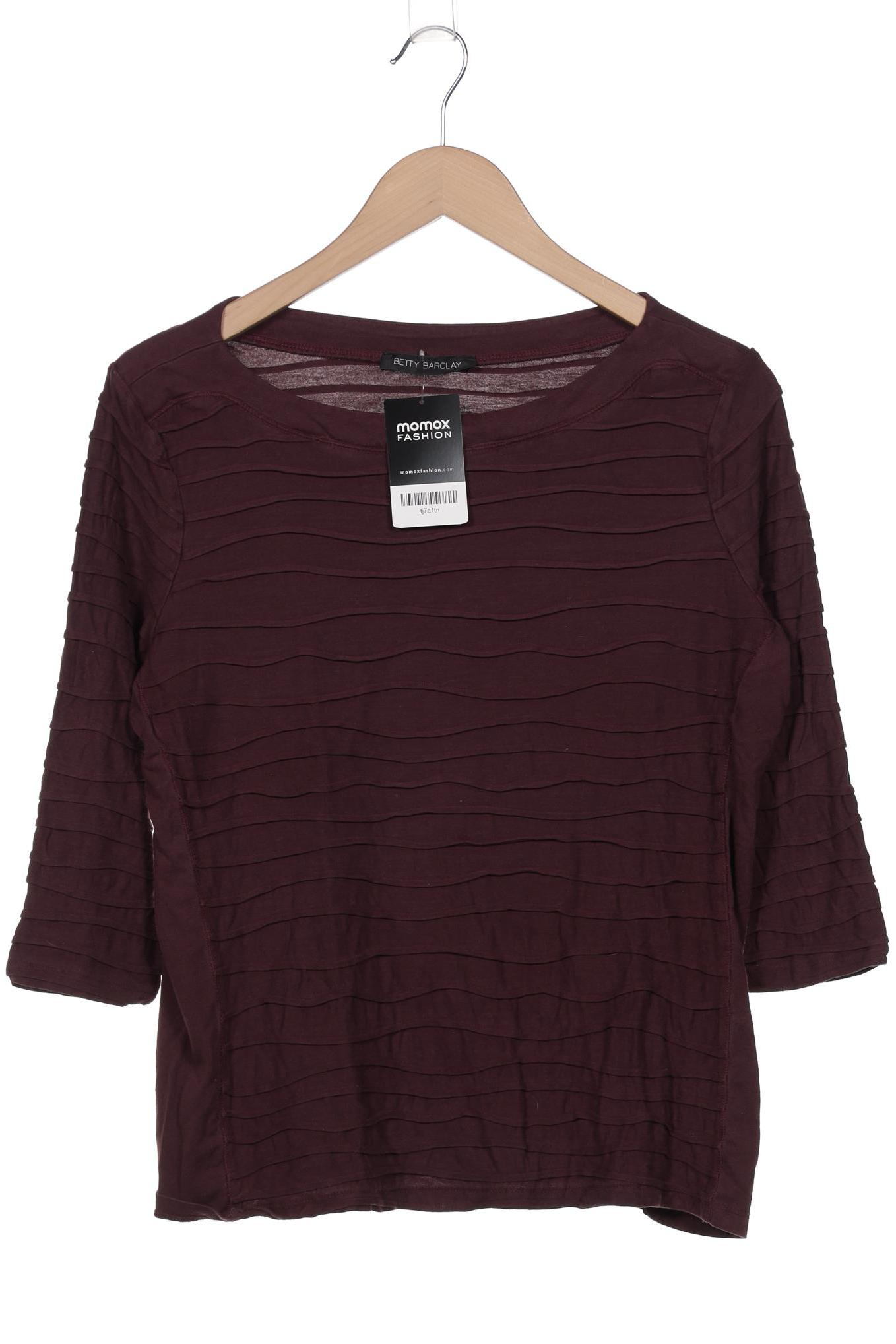 

Betty Barclay Damen Langarmshirt, bordeaux, Gr. 42