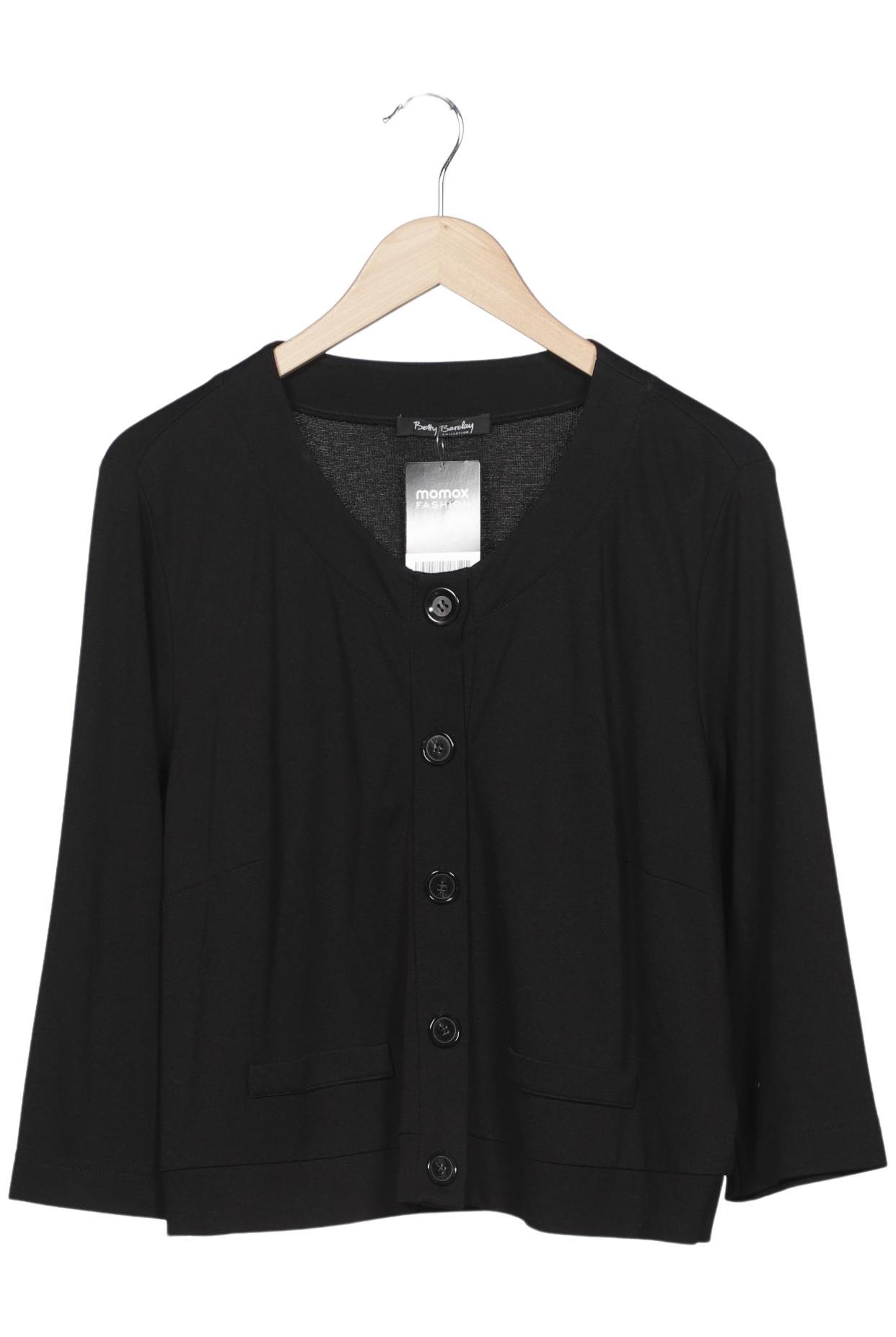 

Betty Barclay Damen Strickjacke, schwarz, Gr. 48