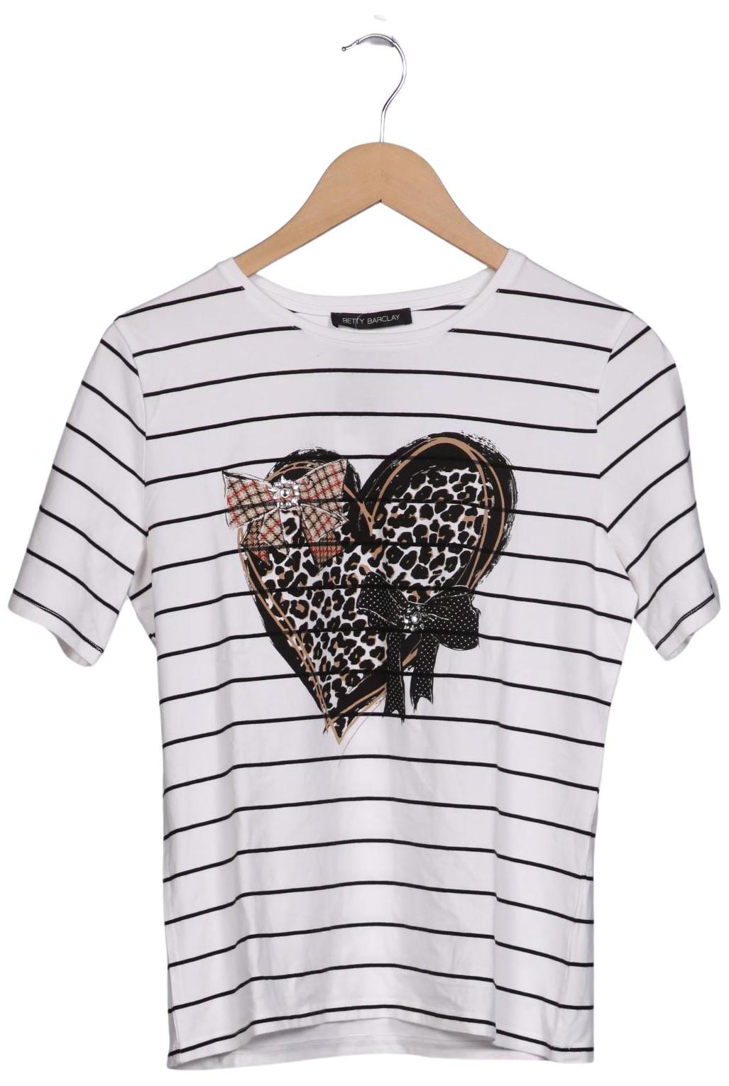 

Betty Barclay Damen T-Shirt, weiß, Gr. 40