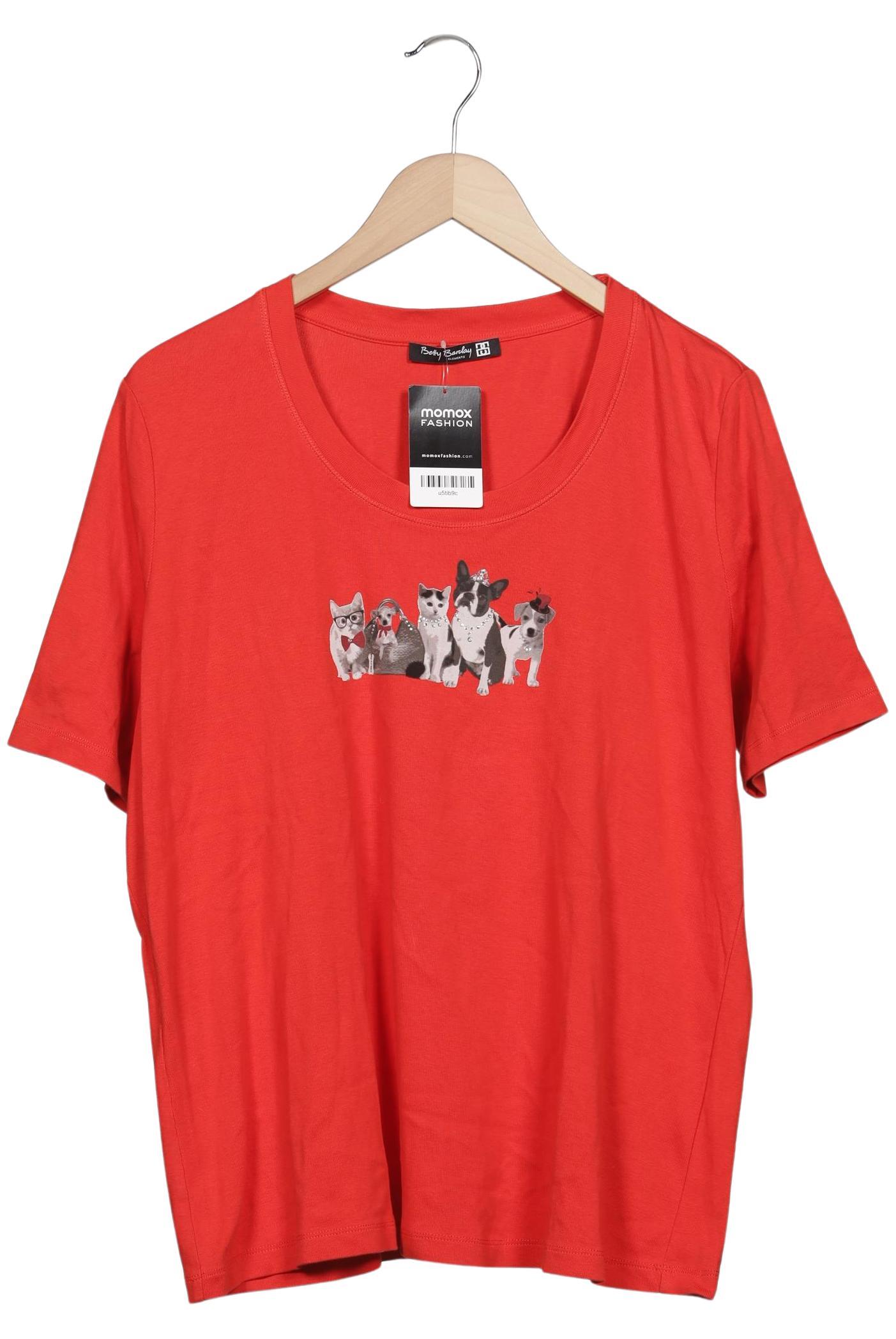 

Betty Barclay Damen T-Shirt, rot, Gr. 48